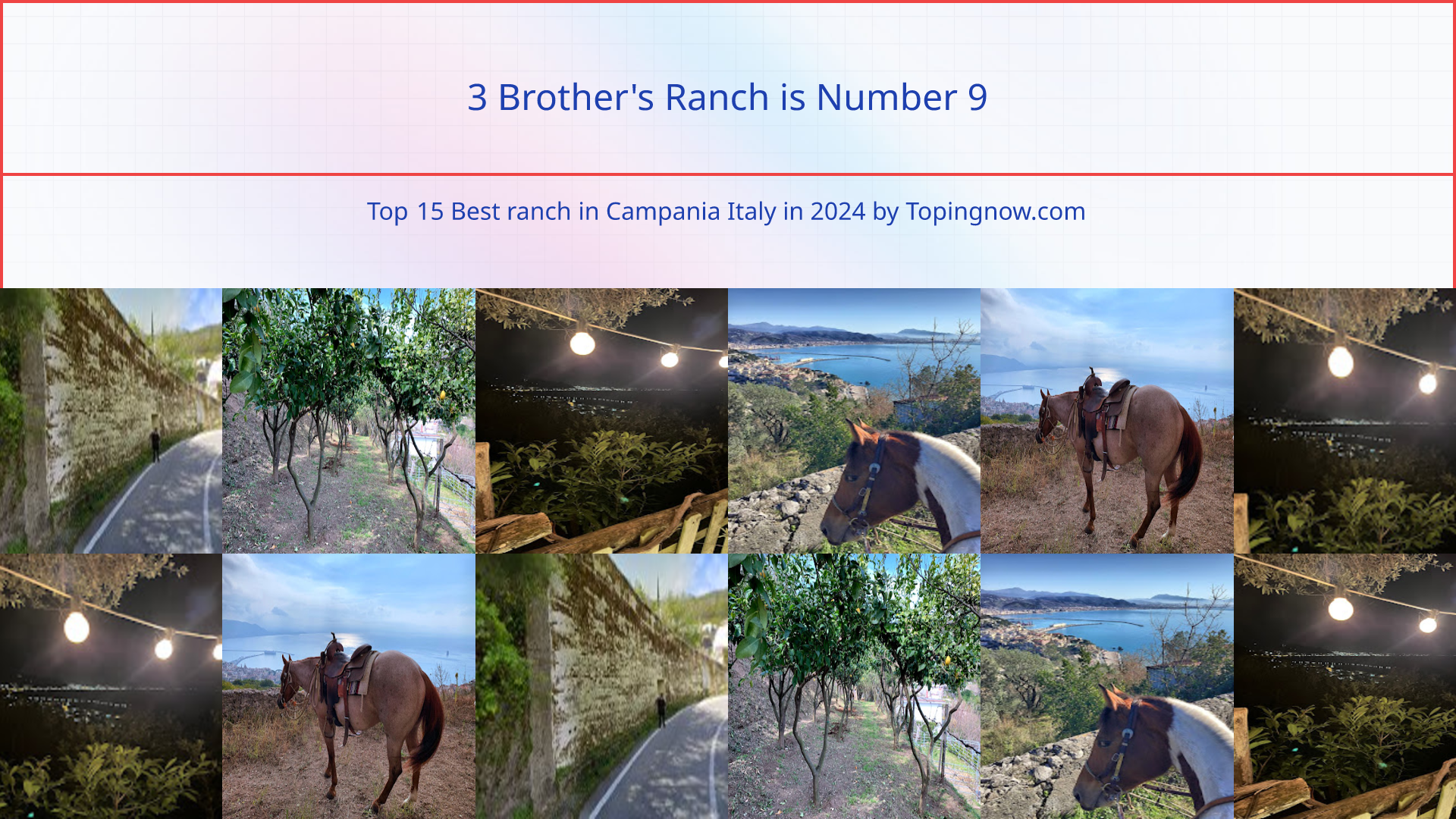 3 Brother's Ranch: Top 15 Best ranch in Campania Italy in 2025
