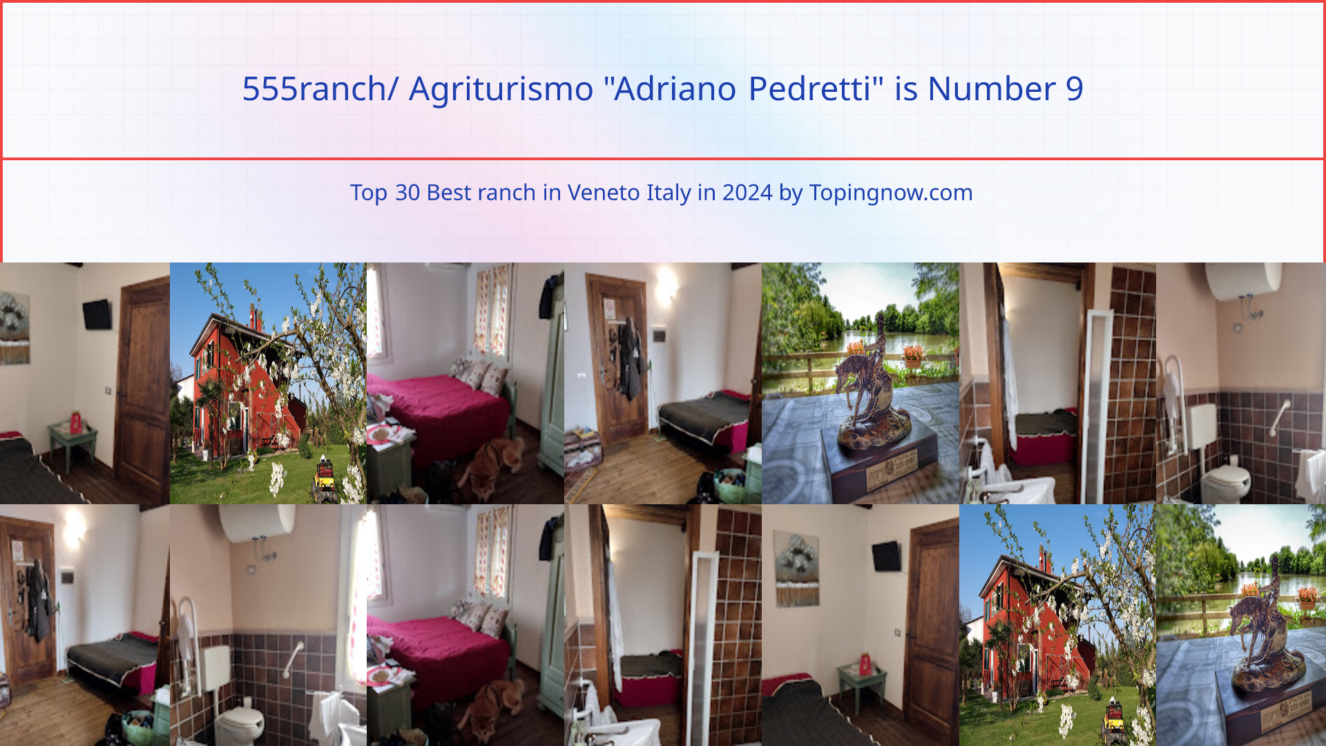555ranch/ Agriturismo "Adriano Pedretti": Top 30 Best ranch in Veneto Italy in 2024