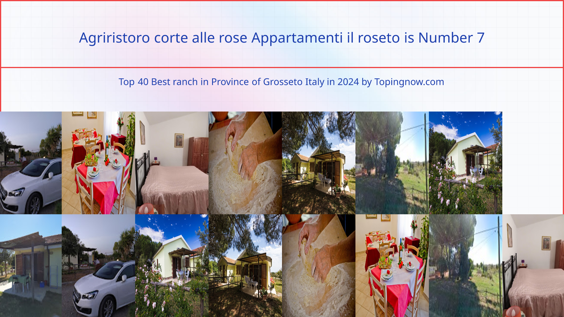 Agriristoro corte alle rose Appartamenti il roseto: Top 40 Best ranch in Province of Grosseto Italy in 2024