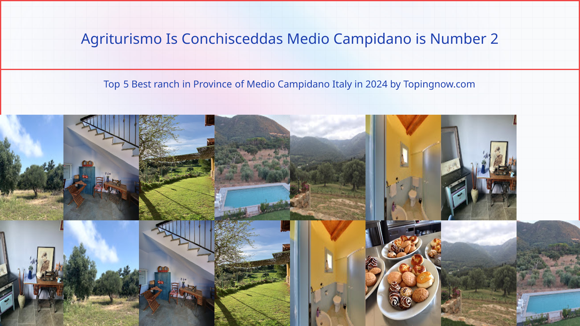 Agriturismo Is Conchisceddas Medio Campidano: Top 5 Best ranch in Province of Medio Campidano Italy in 2024