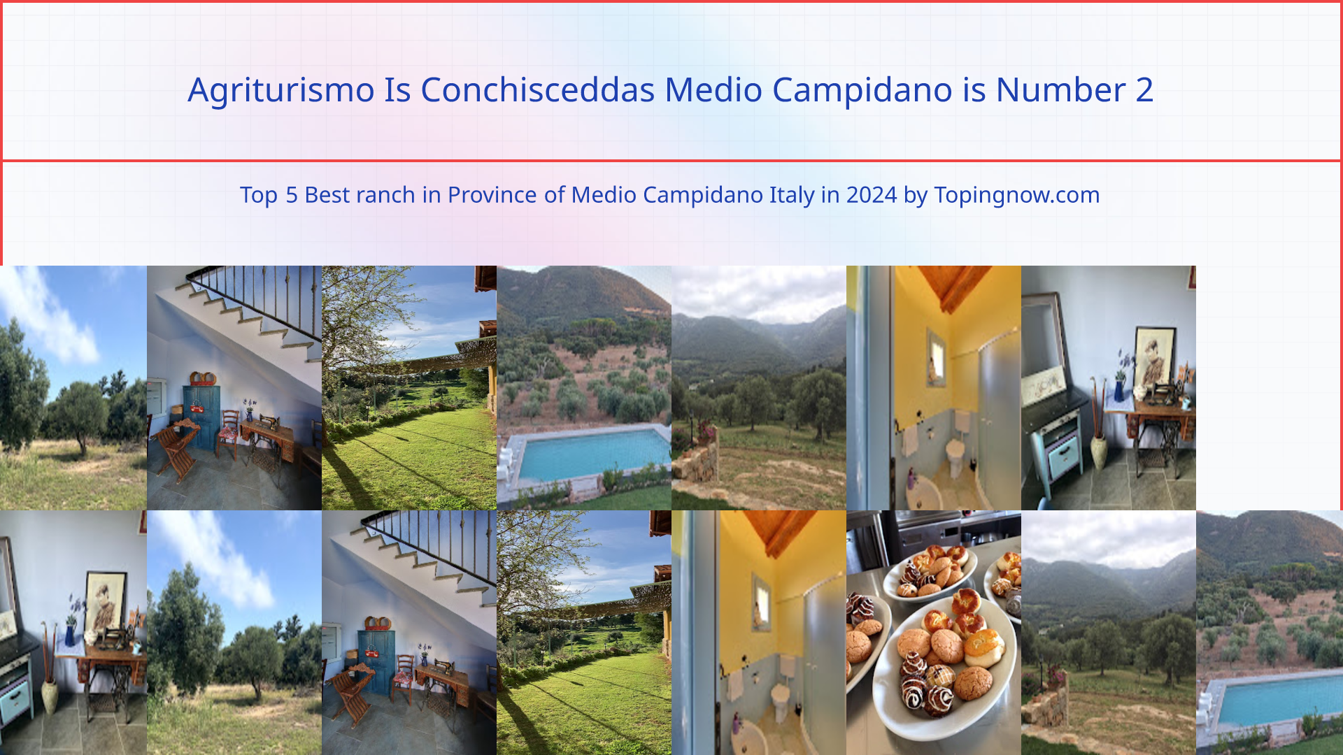 Agriturismo Is Conchisceddas Medio Campidano: Top 5 Best ranch in Province of Medio Campidano Italy in 2025