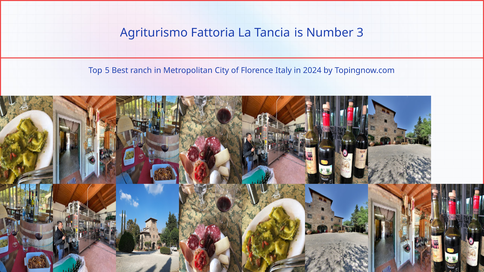 Agriturismo Fattoria La Tancia: Top 5 Best ranch in Metropolitan City of Florence Italy in 2025