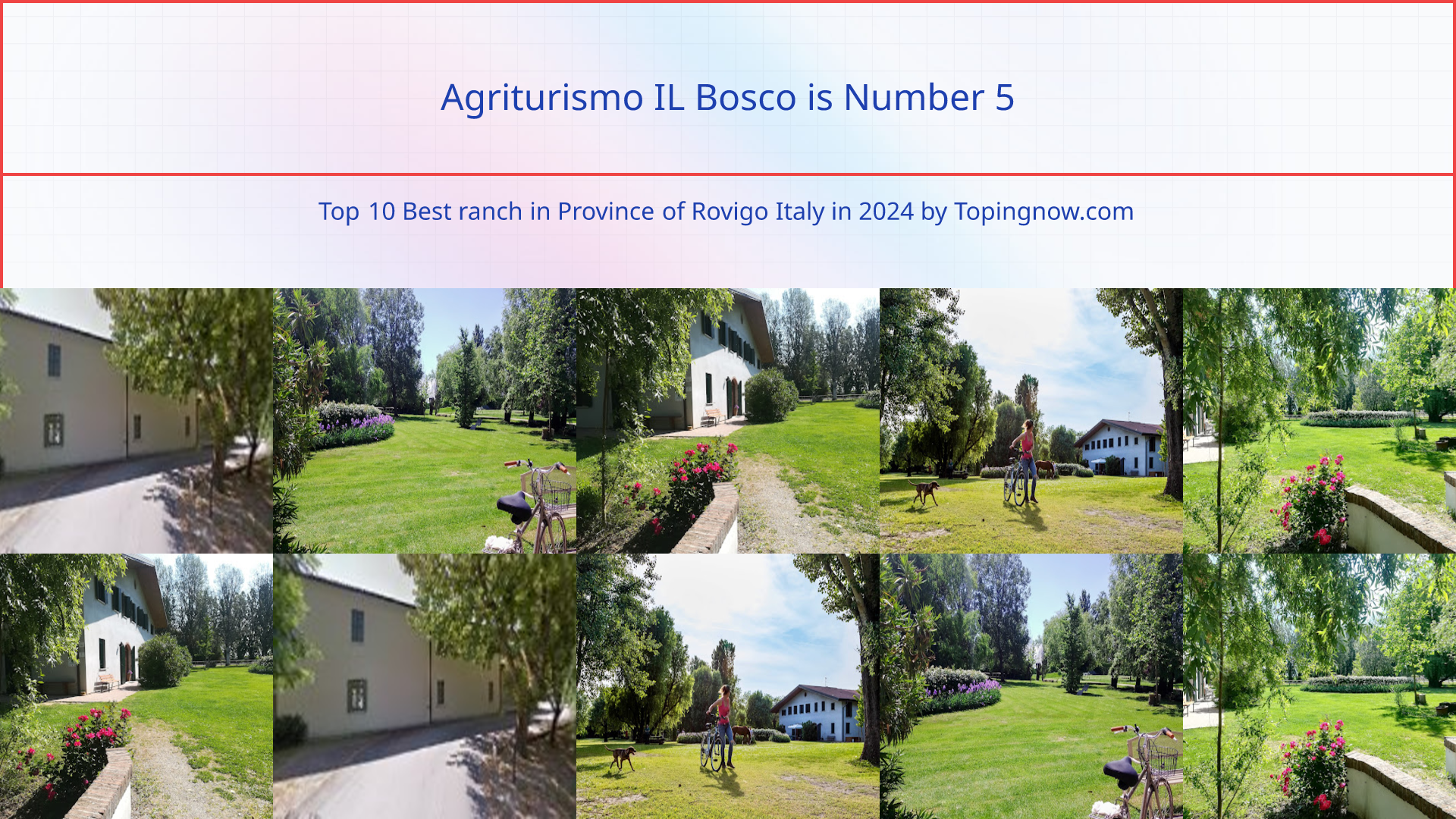 Agriturismo IL Bosco: Top 10 Best ranch in Province of Rovigo Italy in 2025