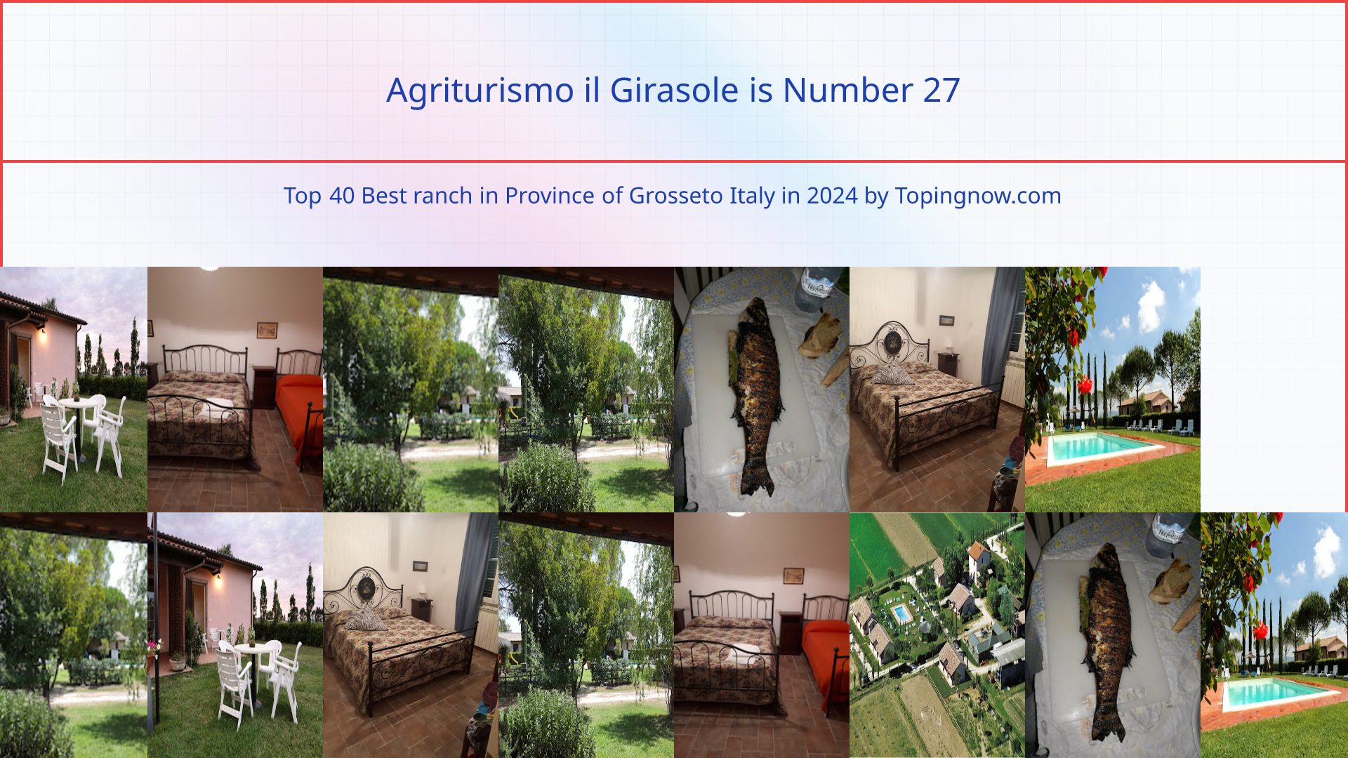 Agriturismo il Girasole: Top 40 Best ranch in Province of Grosseto Italy in 2024