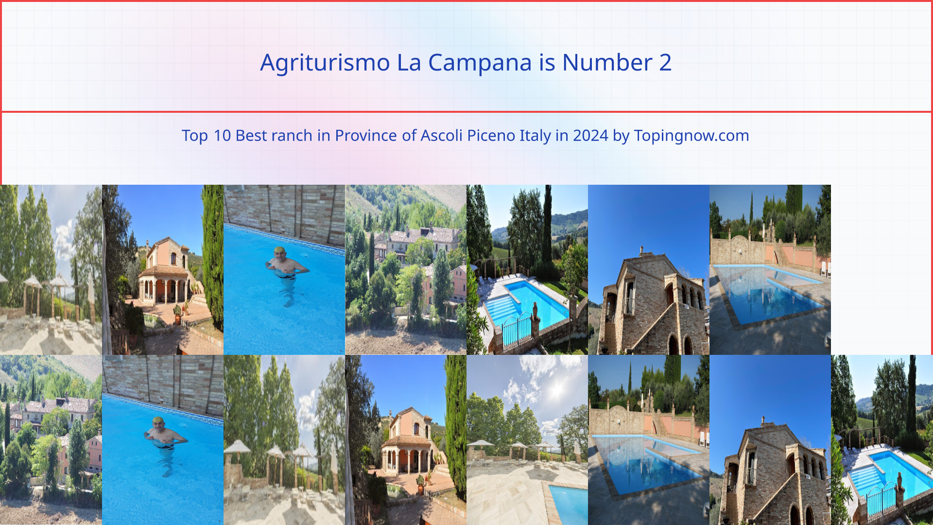 Agriturismo La Campana: Top 10 Best ranch in Province of Ascoli Piceno Italy in 2025