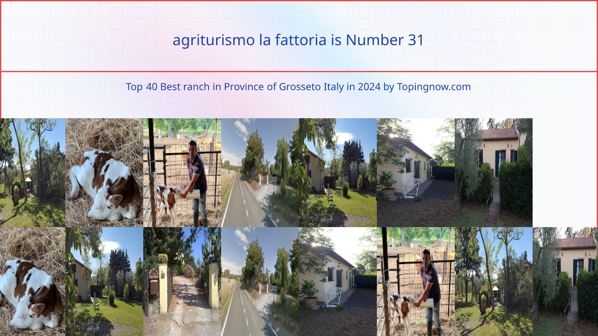 agriturismo la fattoria: Top 40 Best ranch in Province of Grosseto Italy in 2024