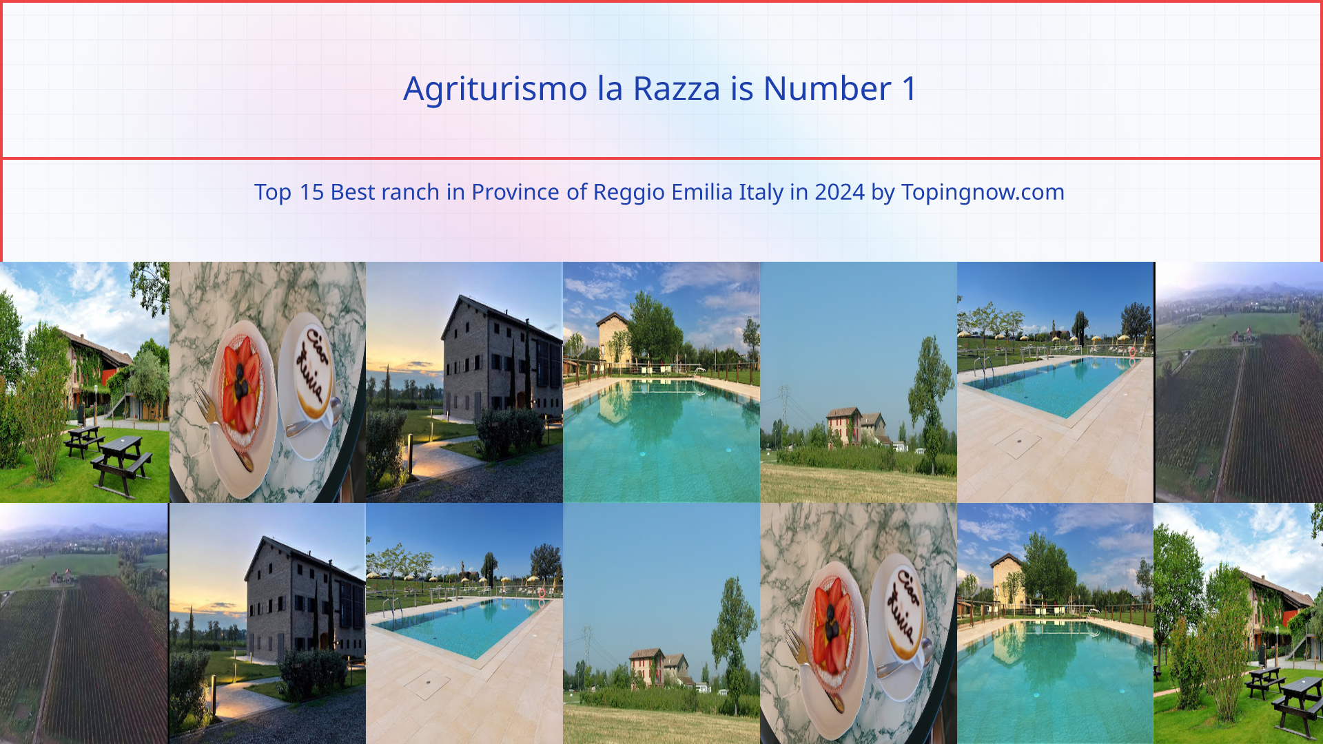 Agriturismo la Razza: Top 15 Best ranch in Province of Reggio Emilia Italy in 2024