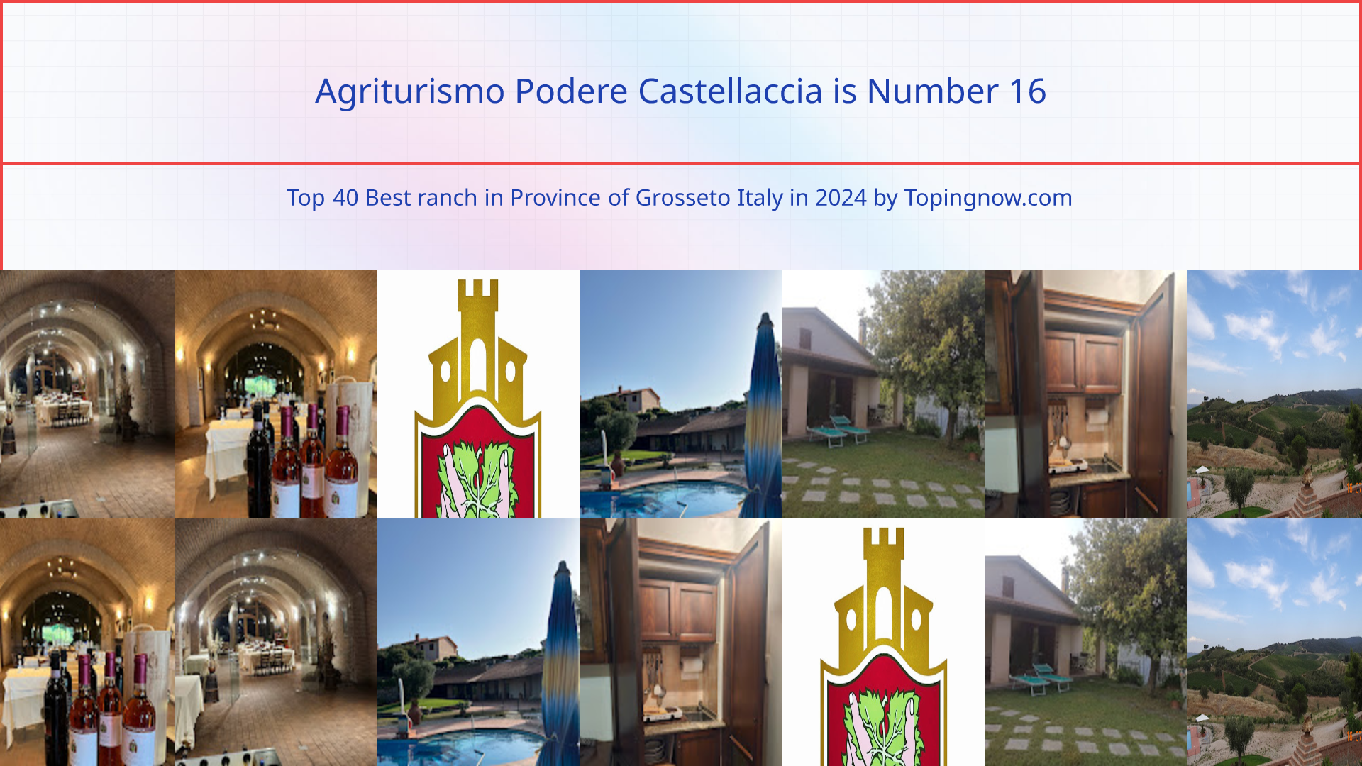 Agriturismo Podere Castellaccia: Top 40 Best ranch in Province of Grosseto Italy in 2024