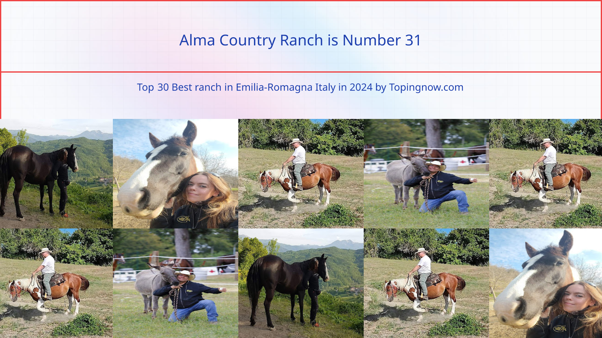 Alma Country Ranch: Top 30 Best ranch in Emilia-Romagna Italy in 2025