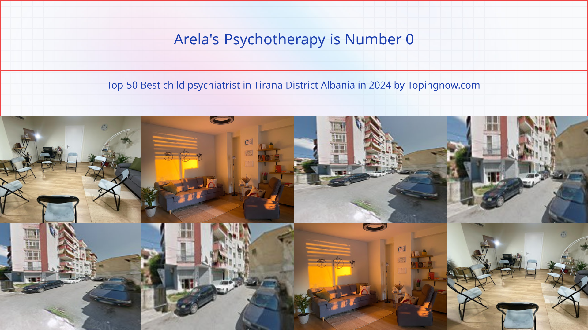 Arela's Psychotherapy: Top 50 Best child psychiatrist in Tirana District Albania in 2025