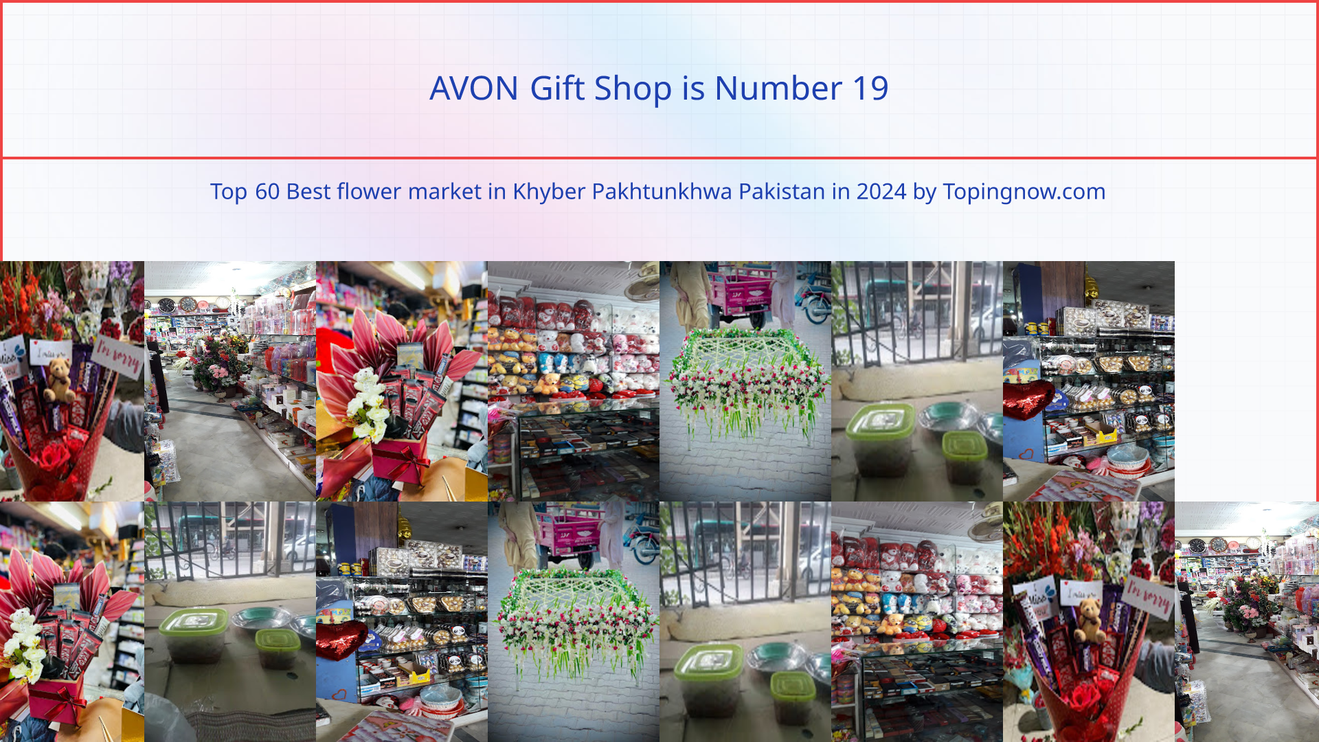 AVON Gift Shop: Top 60 Best flower market in Khyber Pakhtunkhwa Pakistan in 2024