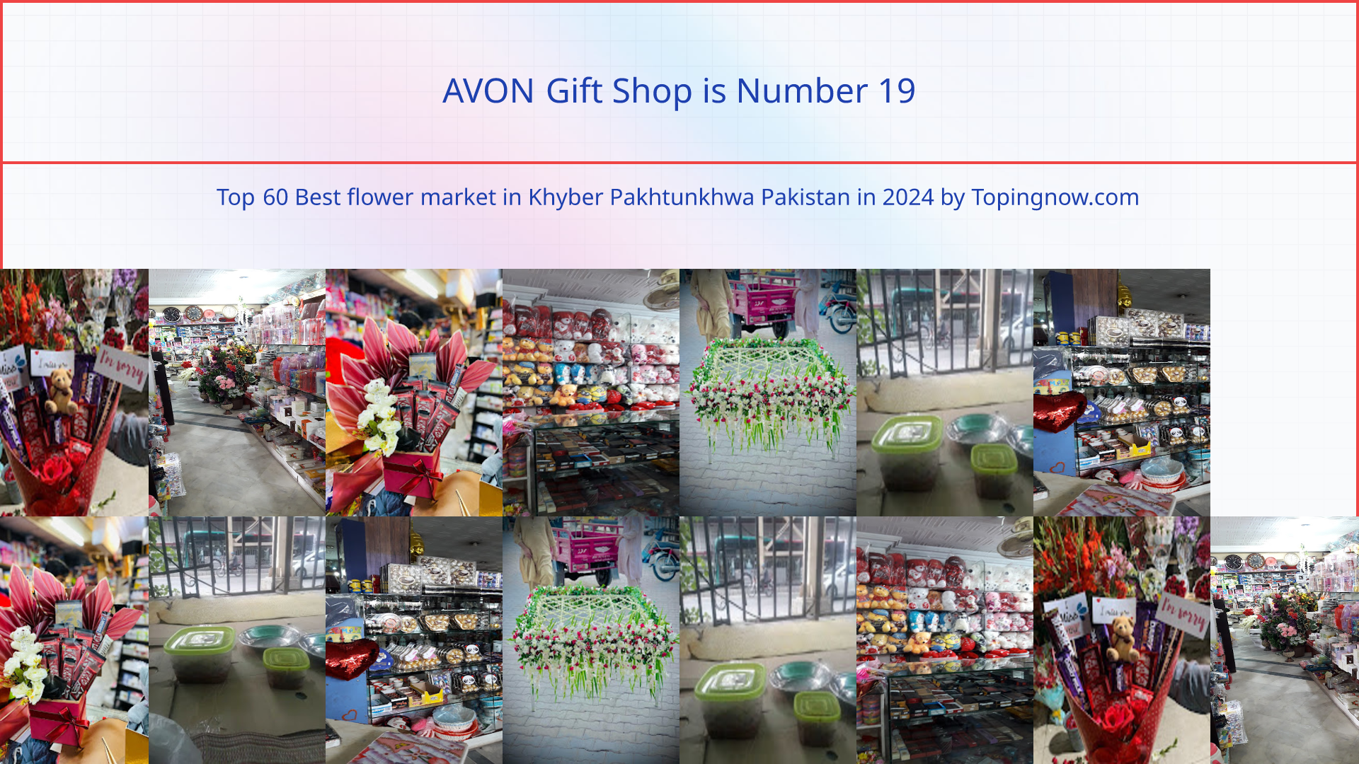 AVON Gift Shop: Top 60 Best flower market in Khyber Pakhtunkhwa Pakistan in 2025