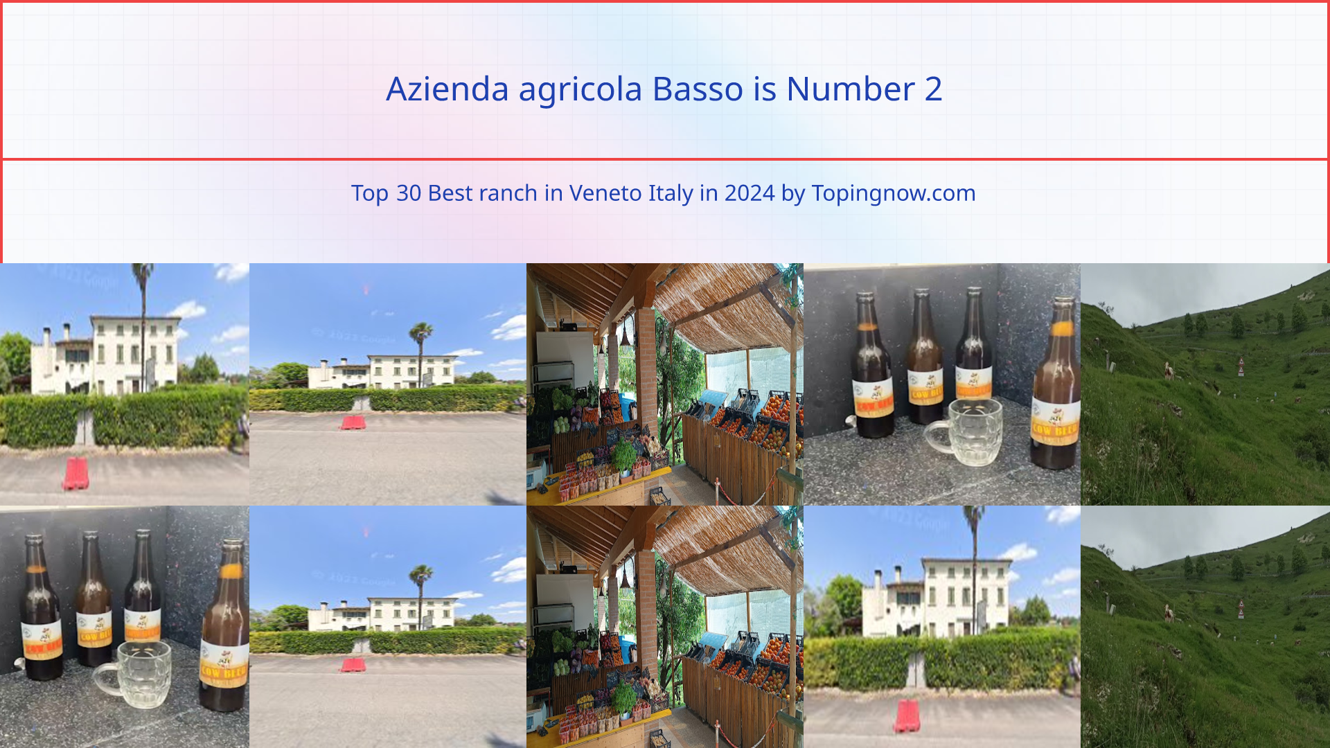 Azienda agricola Basso: Top 30 Best ranch in Veneto Italy in 2024