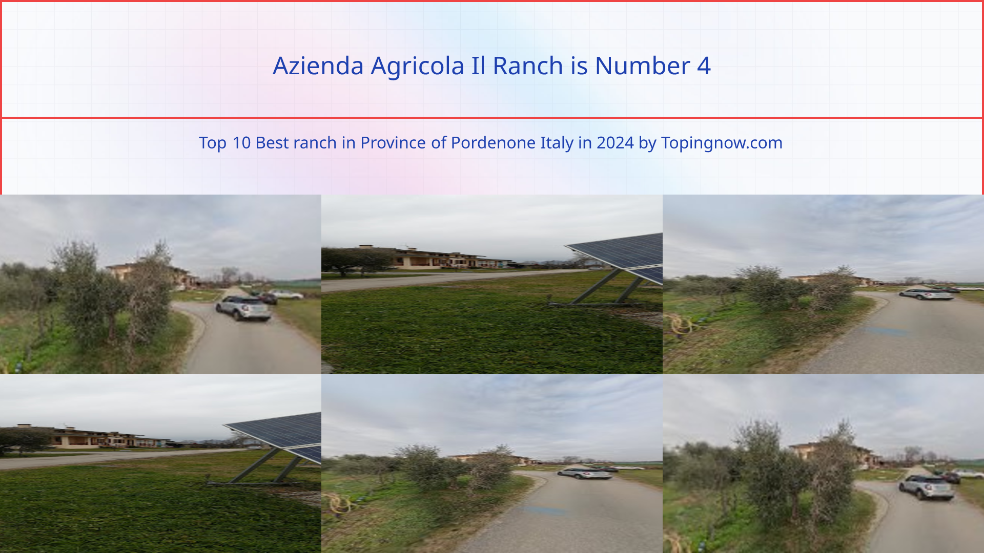 Azienda Agricola Il Ranch: Top 10 Best ranch in Province of Pordenone Italy in 2025
