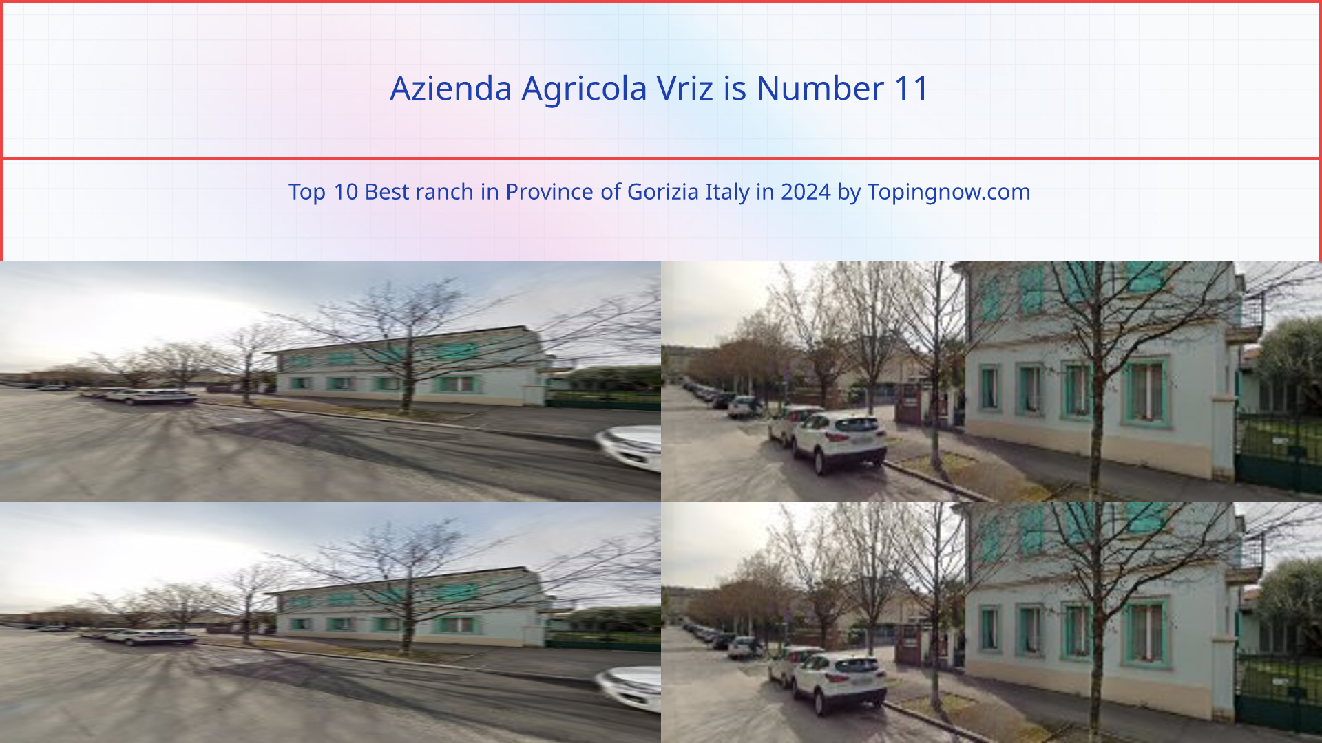 Azienda Agricola Vriz: Top 10 Best ranch in Province of Gorizia Italy in 2024