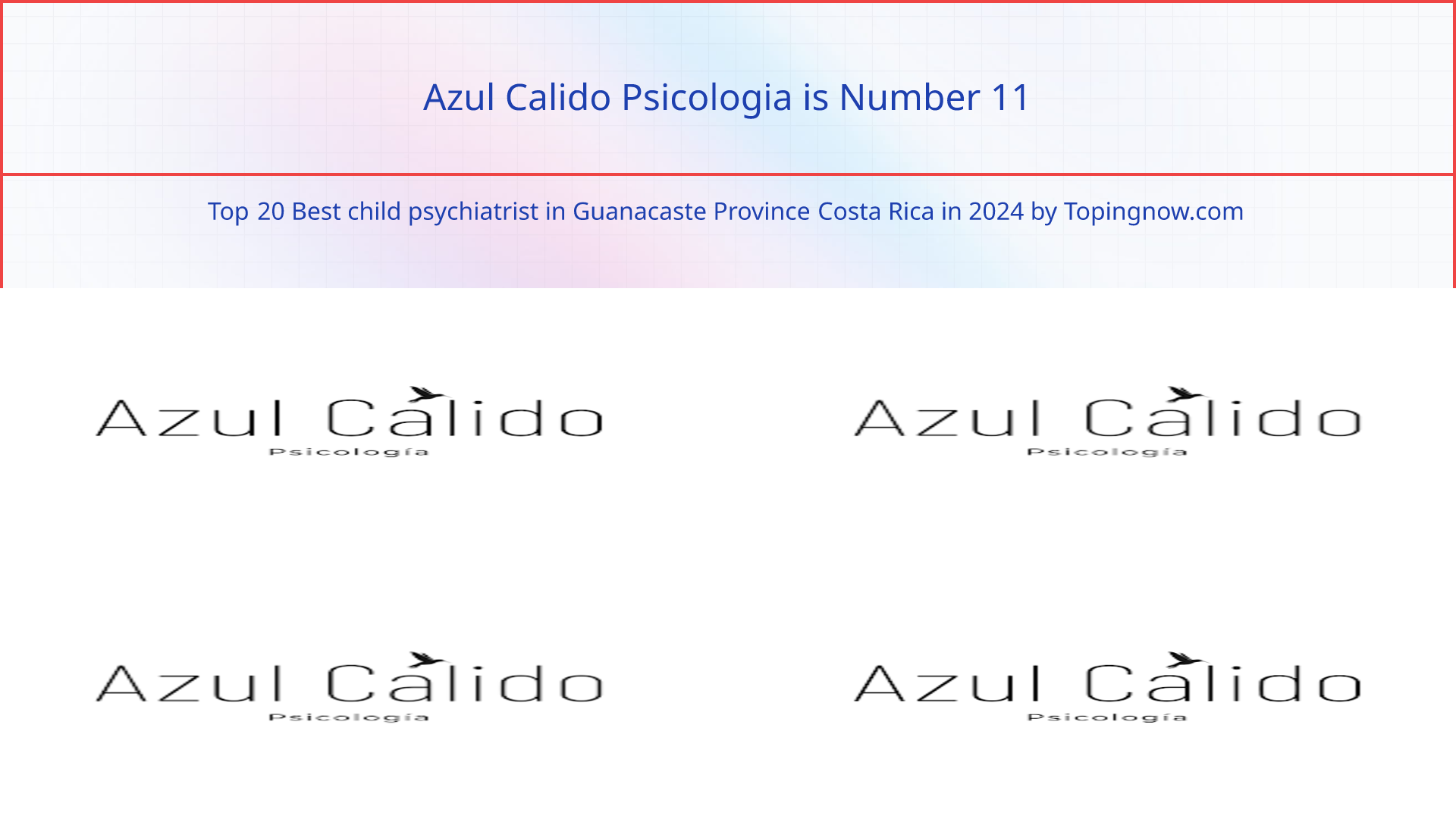 Azul Calido Psicologia: Top 20 Best child psychiatrist in Guanacaste Province Costa Rica in 2025
