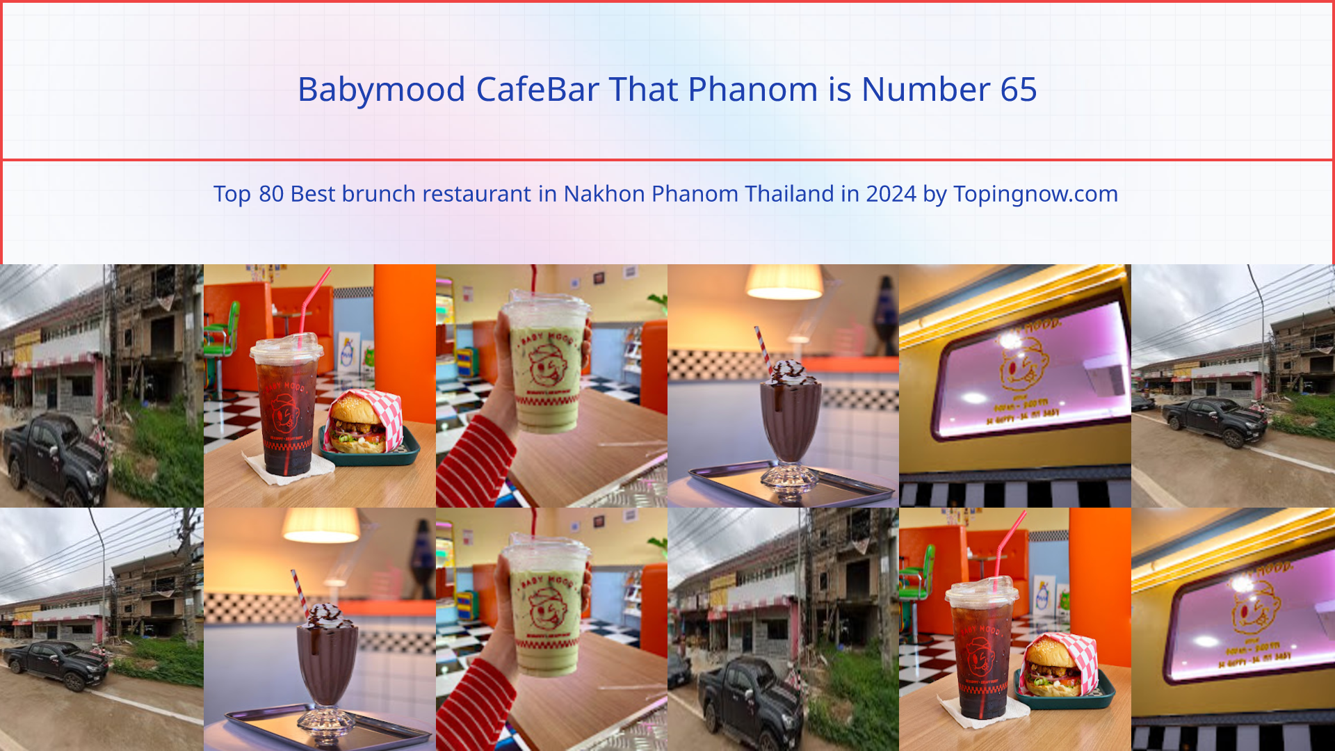 Babymood CafeBar That Phanom: Top 80 Best brunch restaurant in Nakhon Phanom Thailand in 2025