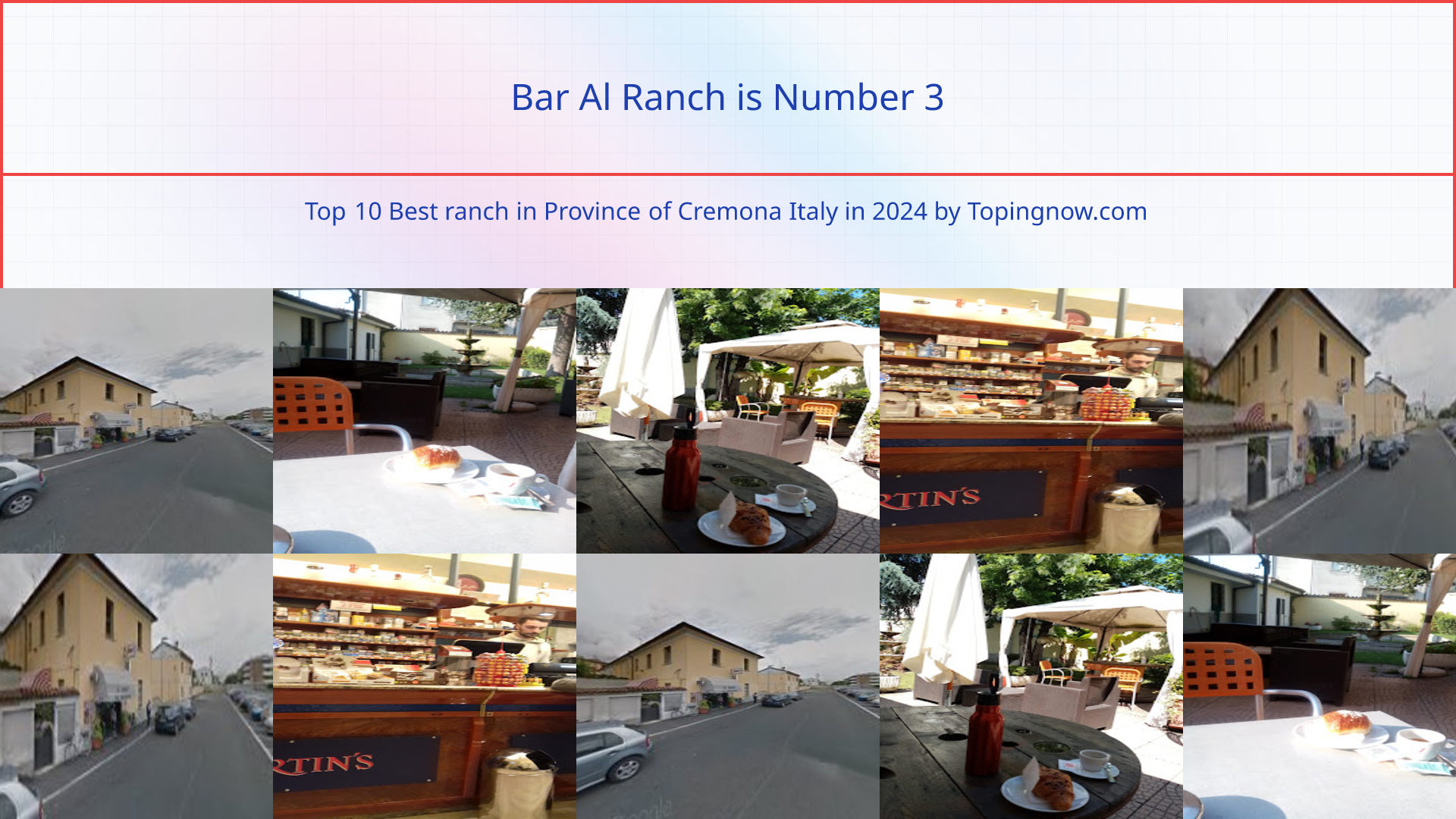 Bar Al Ranch: Top 10 Best ranch in Province of Cremona Italy in 2024