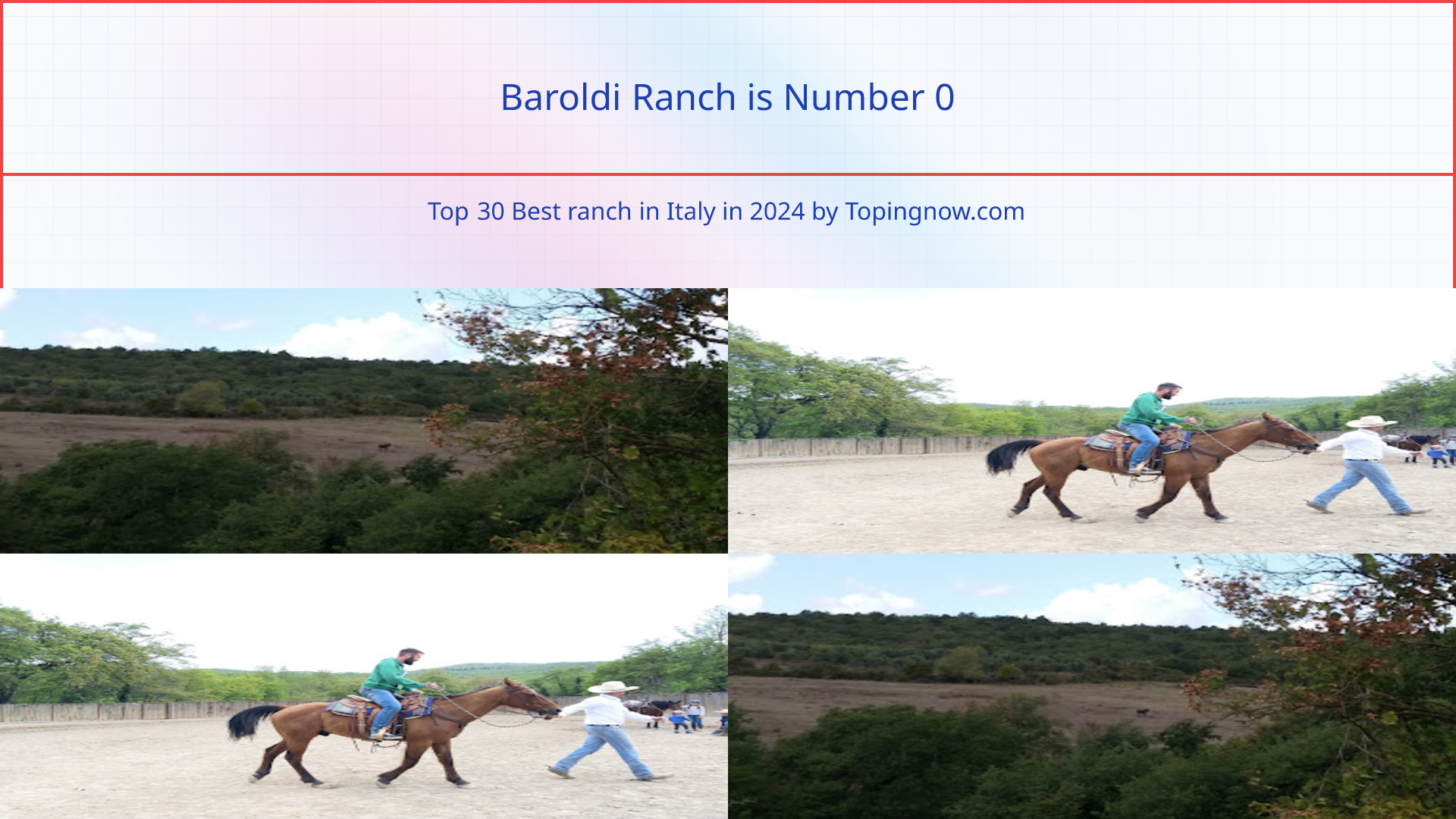 Baroldi Ranch: Top 30 Best ranch in Italy in 2025