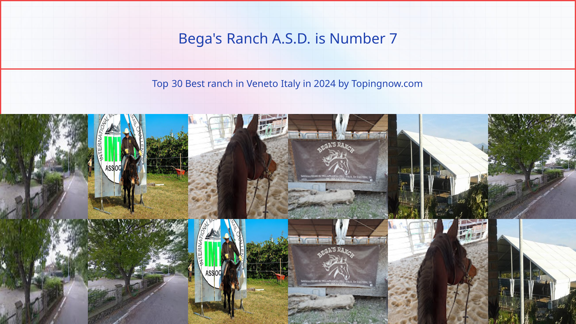 Bega's Ranch A.S.D.: Top 30 Best ranch in Veneto Italy in 2024