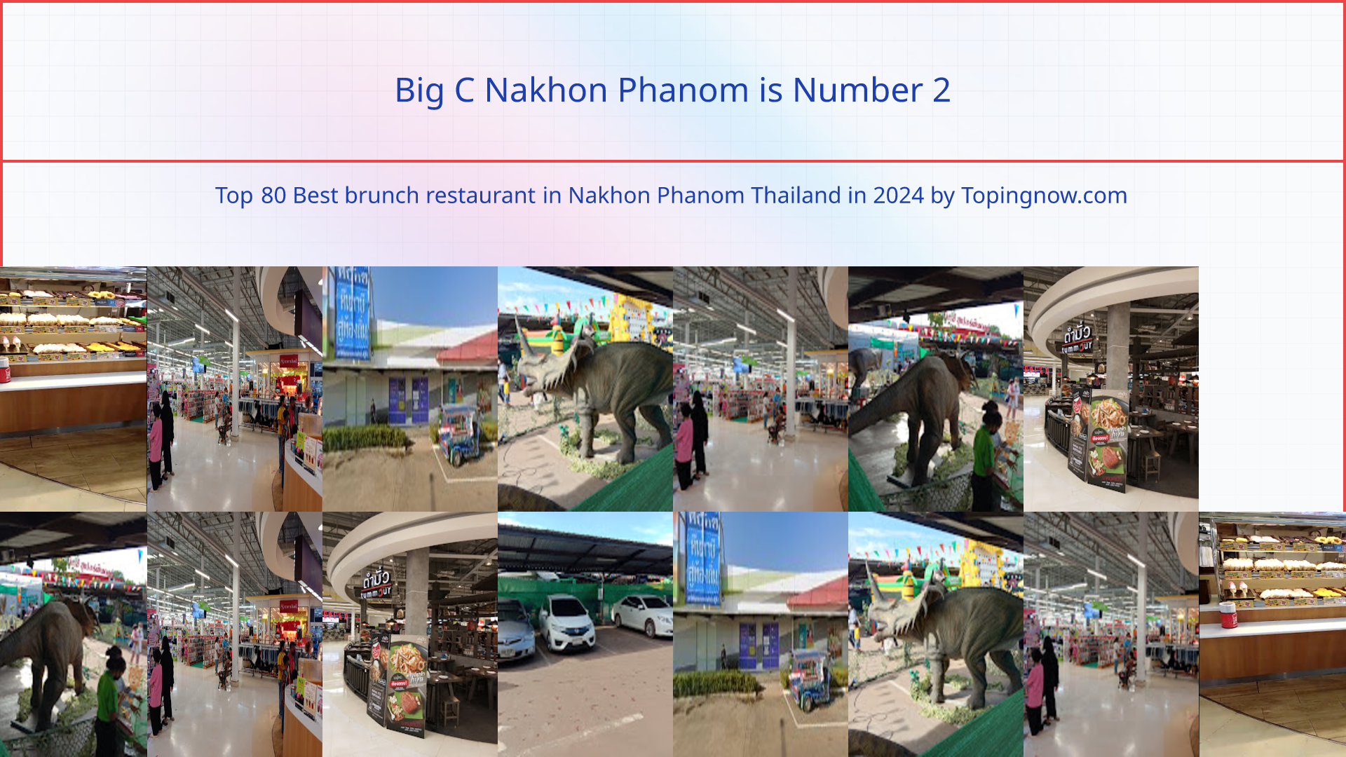 Big C Nakhon Phanom: Top 80 Best brunch restaurant in Nakhon Phanom Thailand in 2025