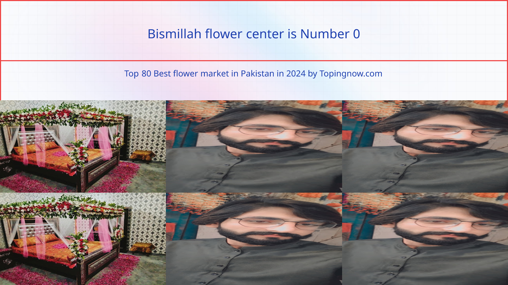 Bismillah flower center: Top 80 Best flower market in Pakistan in 2024