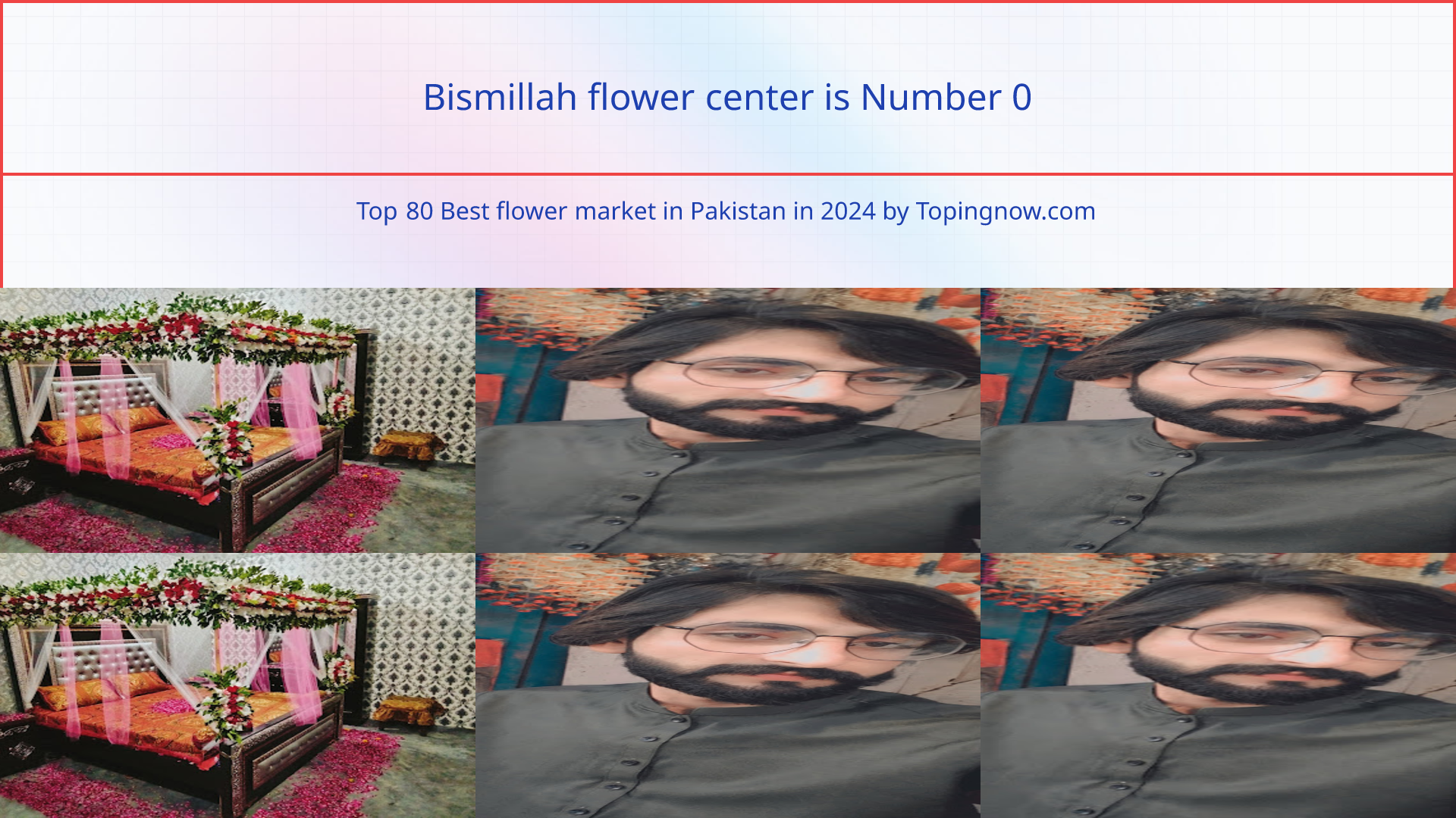 Bismillah flower center: Top 80 Best flower market in Pakistan in 2025