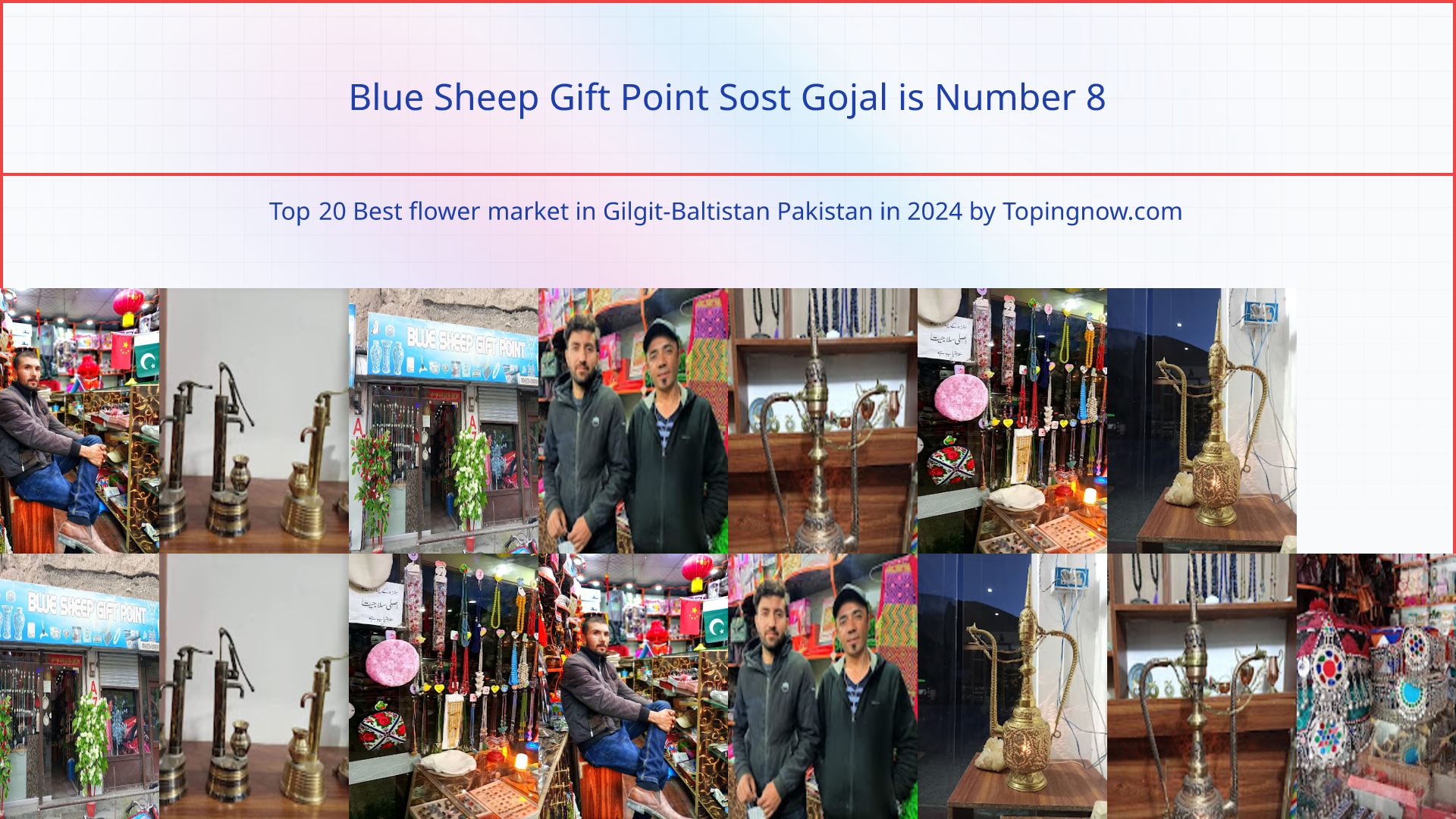 Blue Sheep Gift Point Sost Gojal: Top 20 Best flower market in Gilgit-Baltistan Pakistan in 2024