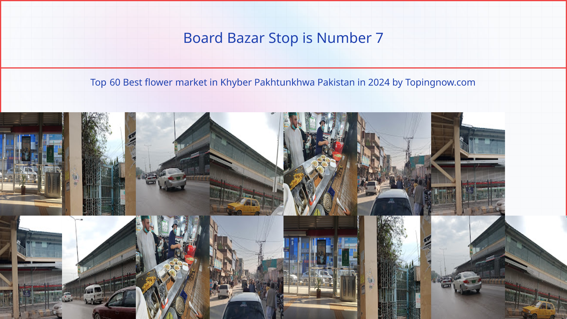 Board Bazar Stop: Top 60 Best flower market in Khyber Pakhtunkhwa Pakistan in 2024