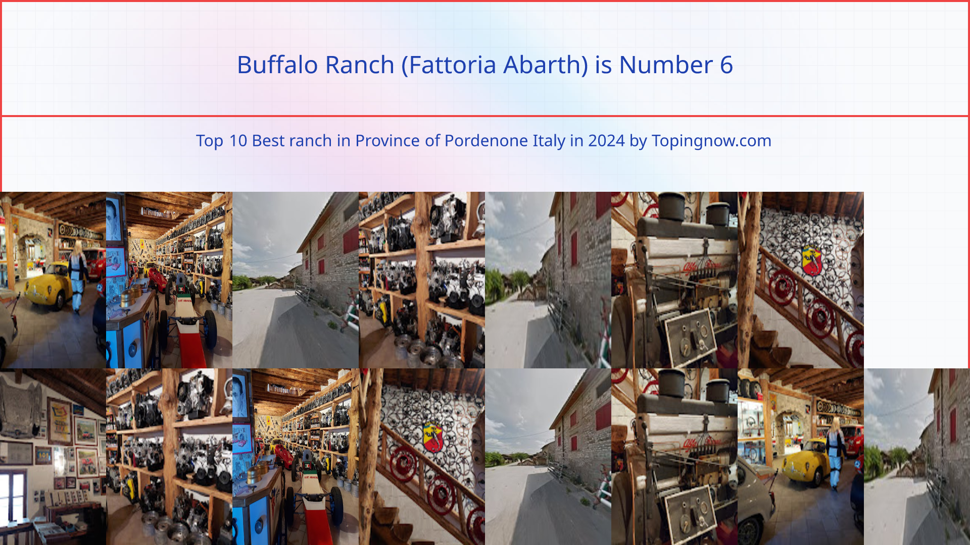 Buffalo Ranch (Fattoria Abarth): Top 10 Best ranch in Province of Pordenone Italy in 2024