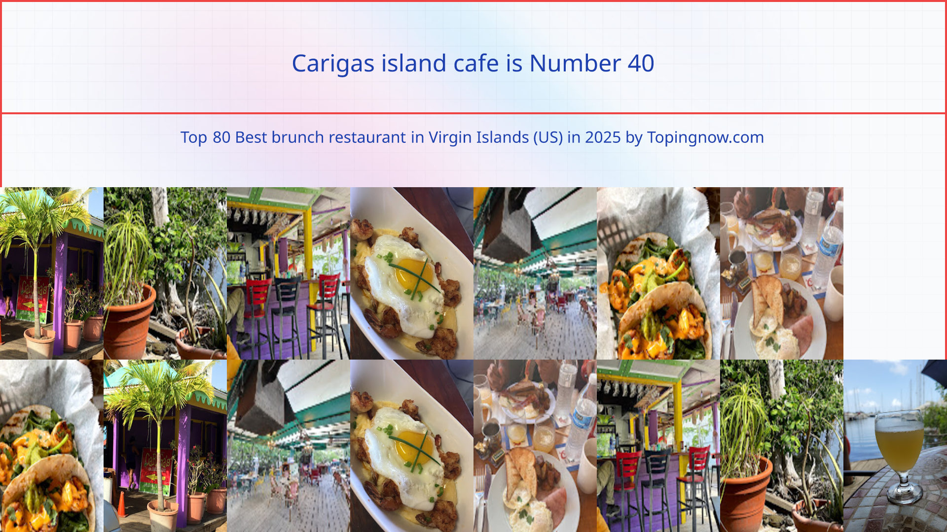 Carigas island cafe: Top 80 Best brunch restaurant in Virgin Islands (US) in 2025