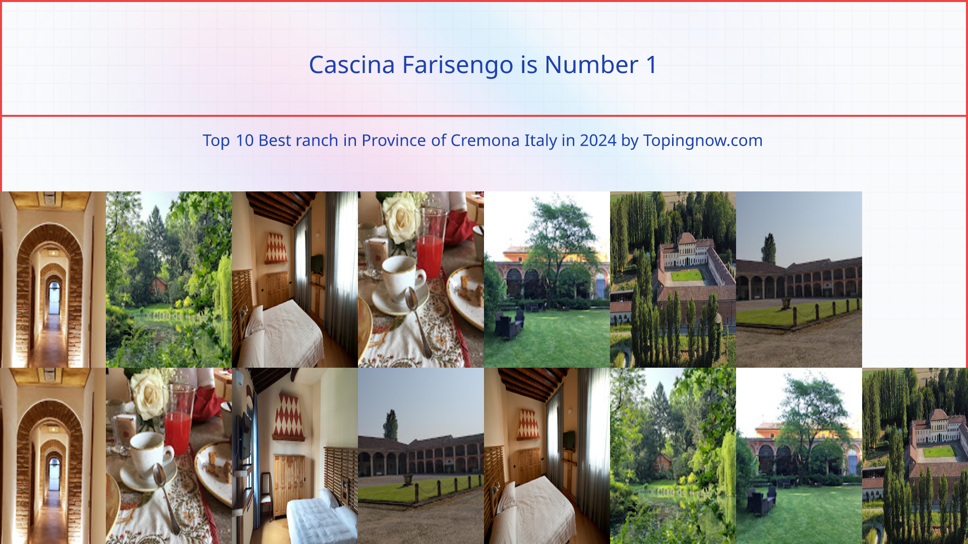 Cascina Farisengo: Top 10 Best ranch in Province of Cremona Italy in 2024