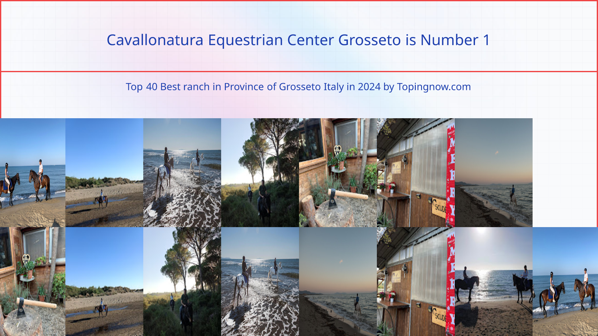 Cavallonatura Equestrian Center Grosseto: Top 40 Best ranch in Province of Grosseto Italy in 2025