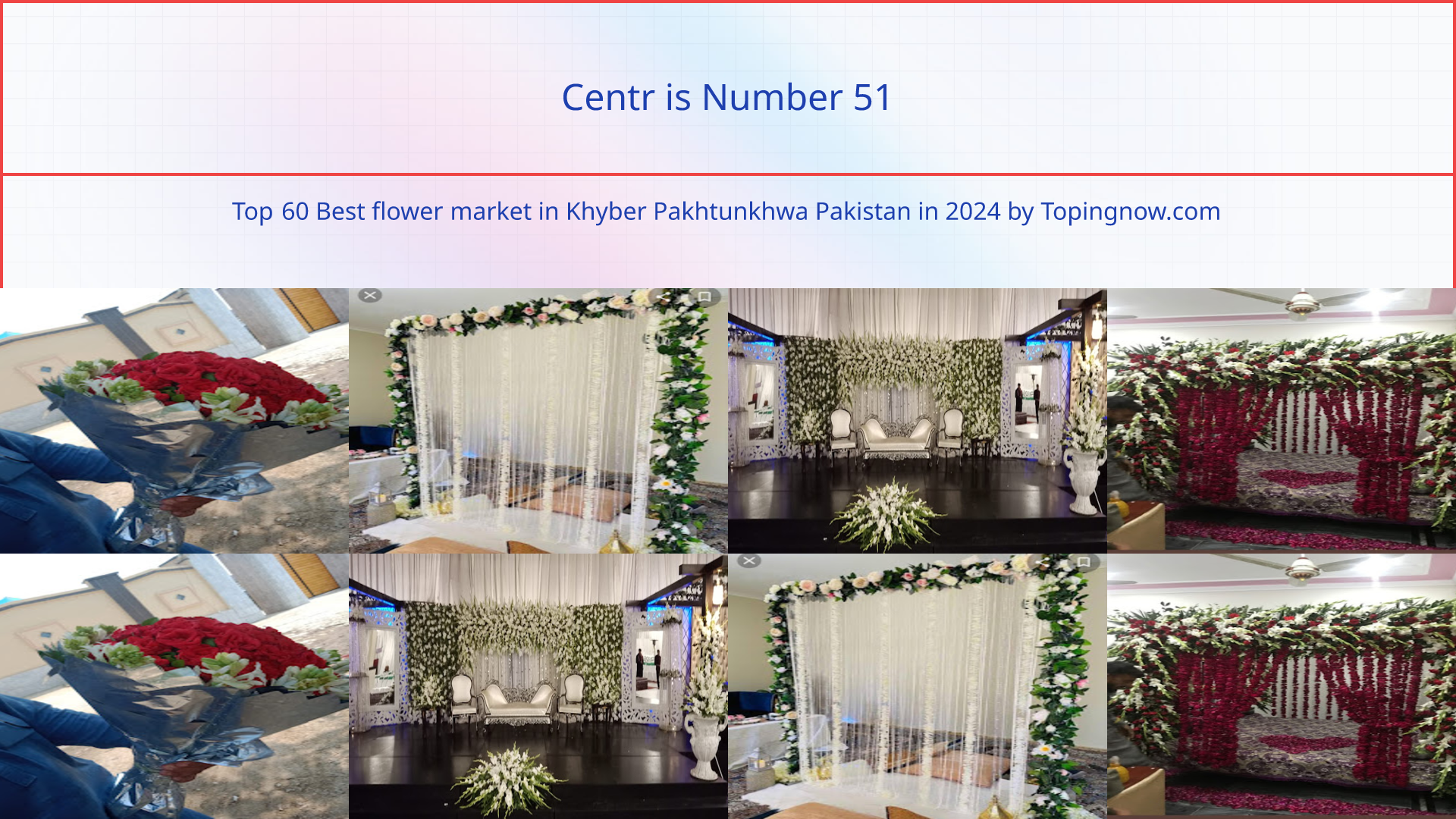 Centr: Top 60 Best flower market in Khyber Pakhtunkhwa Pakistan in 2024