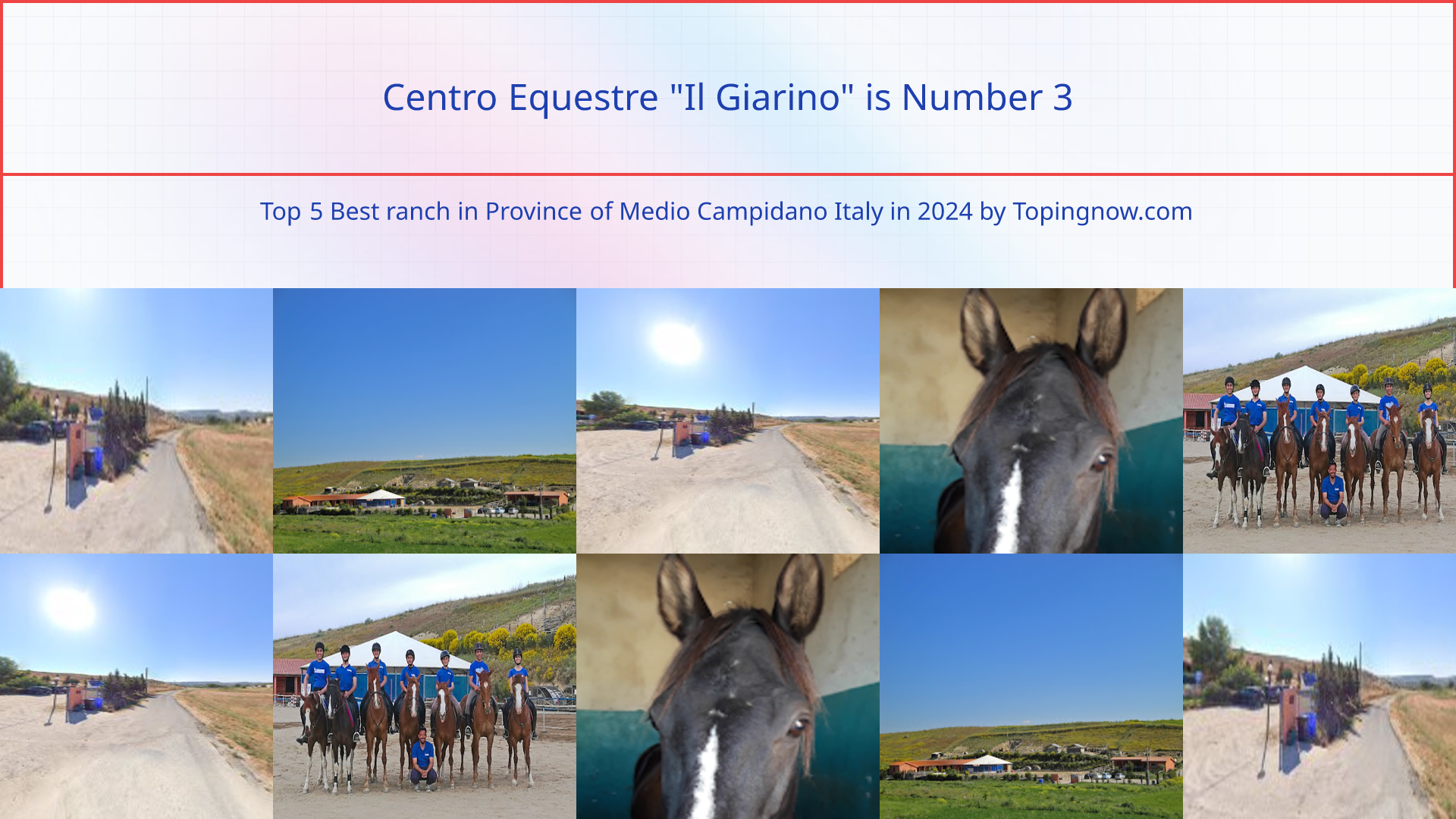 Centro Equestre "Il Giarino": Top 5 Best ranch in Province of Medio Campidano Italy in 2024