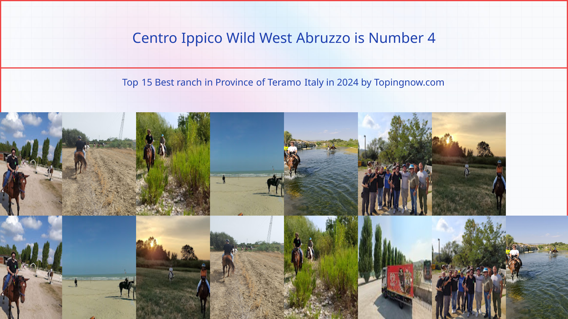 Centro Ippico Wild West Abruzzo: Top 15 Best ranch in Province of Teramo Italy in 2025