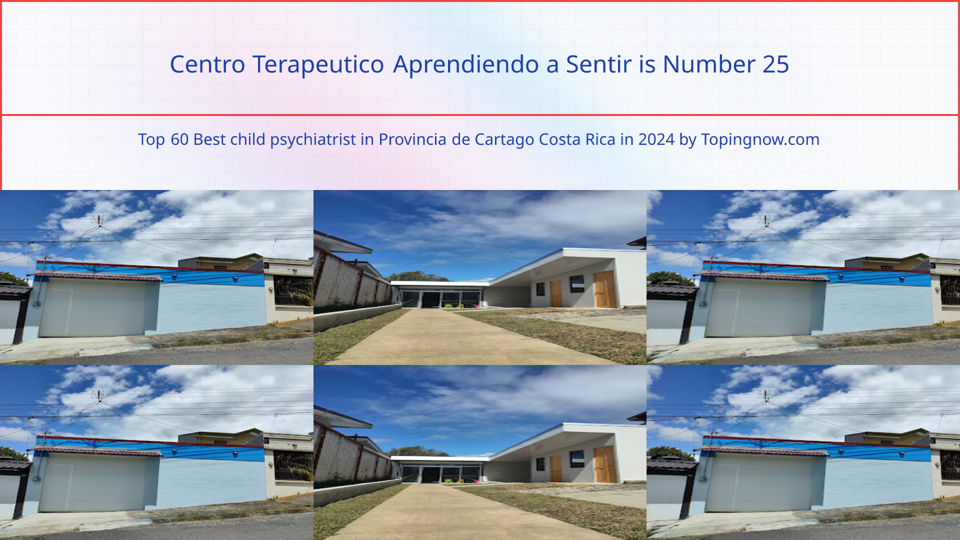 Centro Terapeutico Aprendiendo a Sentir: Top 60 Best child psychiatrist in Provincia de Cartago Costa Rica in 2025