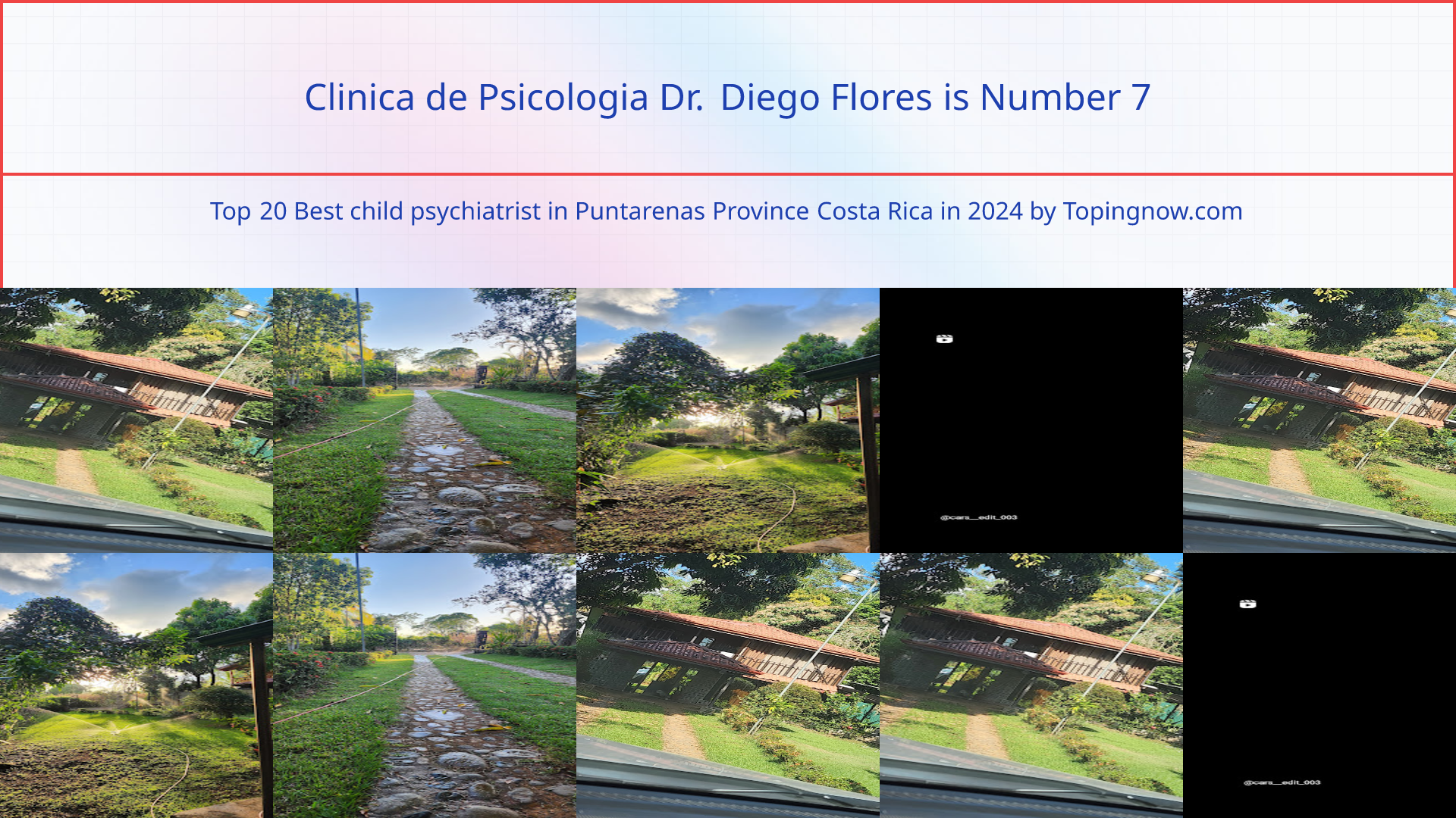 Clinica de Psicologia Dr. Diego Flores: Top 20 Best child psychiatrist in Puntarenas Province Costa Rica in 2024