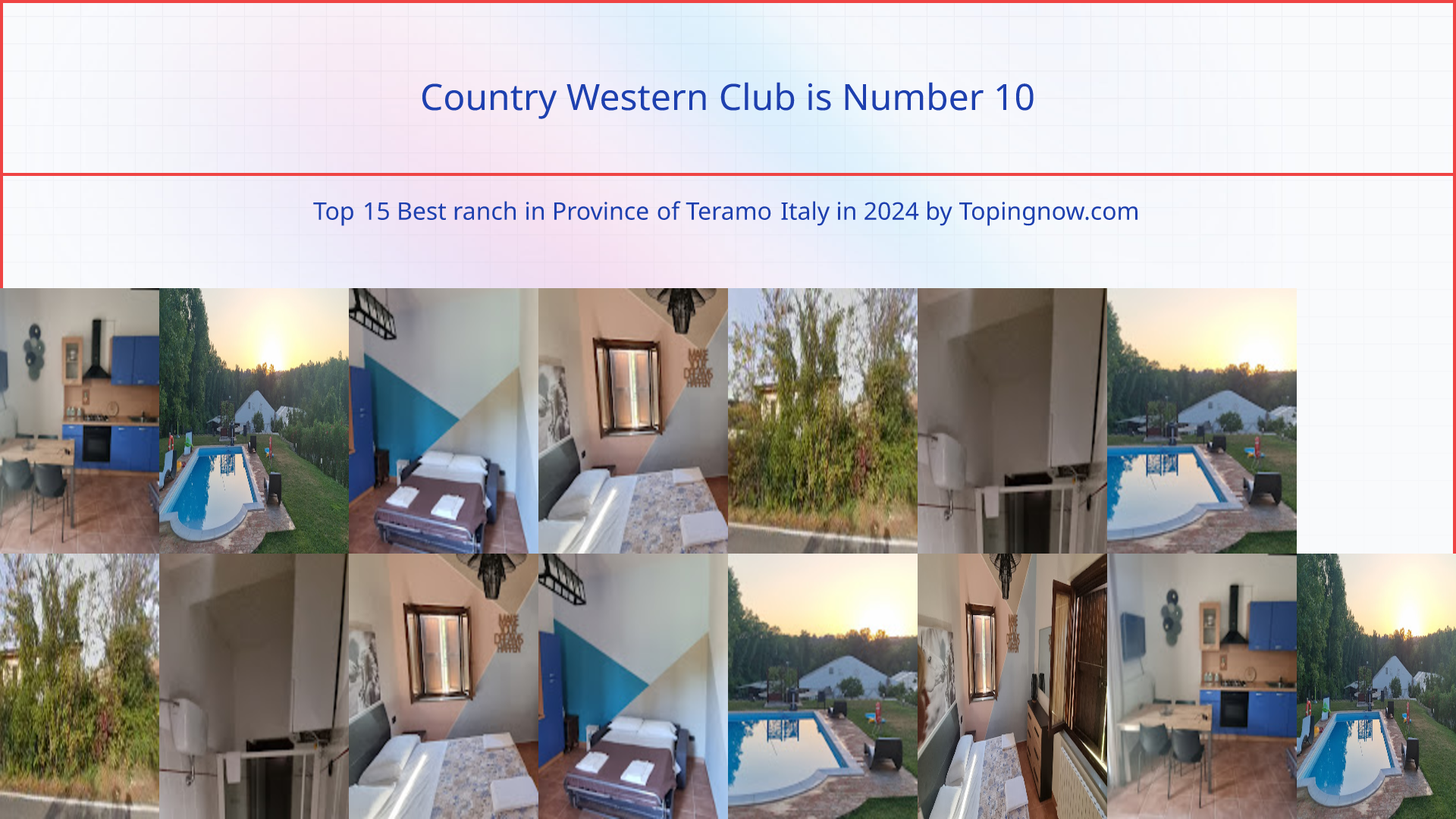 Country Western Club: Top 15 Best ranch in Province of Teramo Italy in 2025