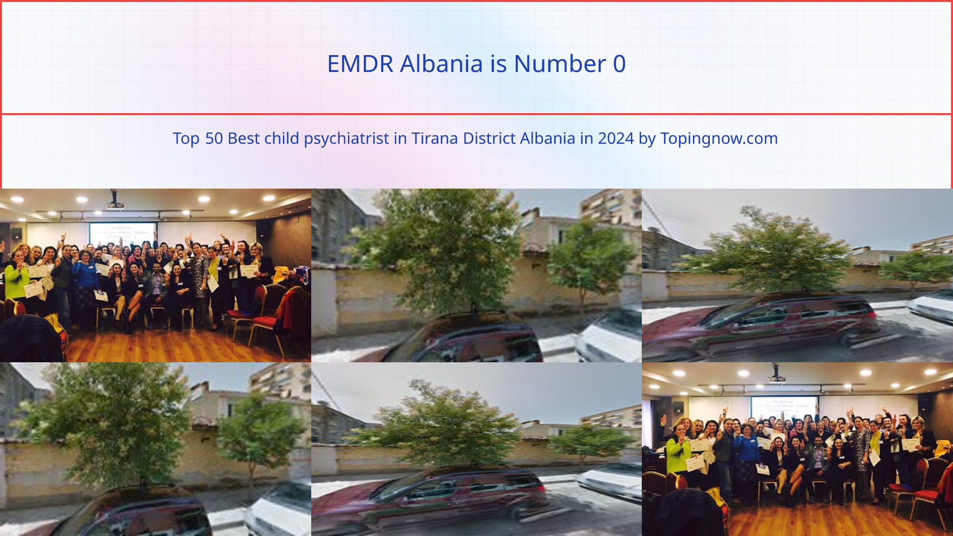 EMDR Albania: Top 50 Best child psychiatrist in Tirana District Albania in 2025