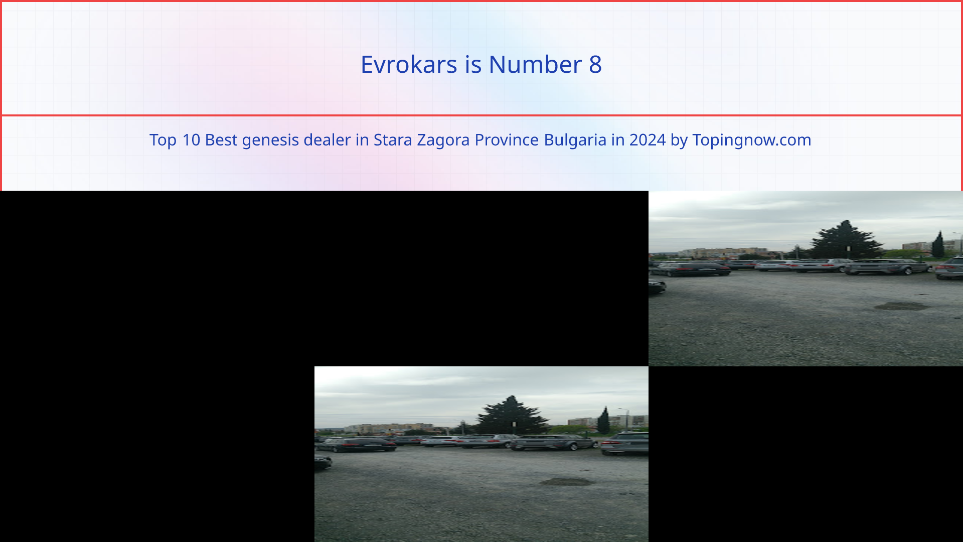 Evrokars: Top 10 Best genesis dealer in Stara Zagora Province Bulgaria in 2025
