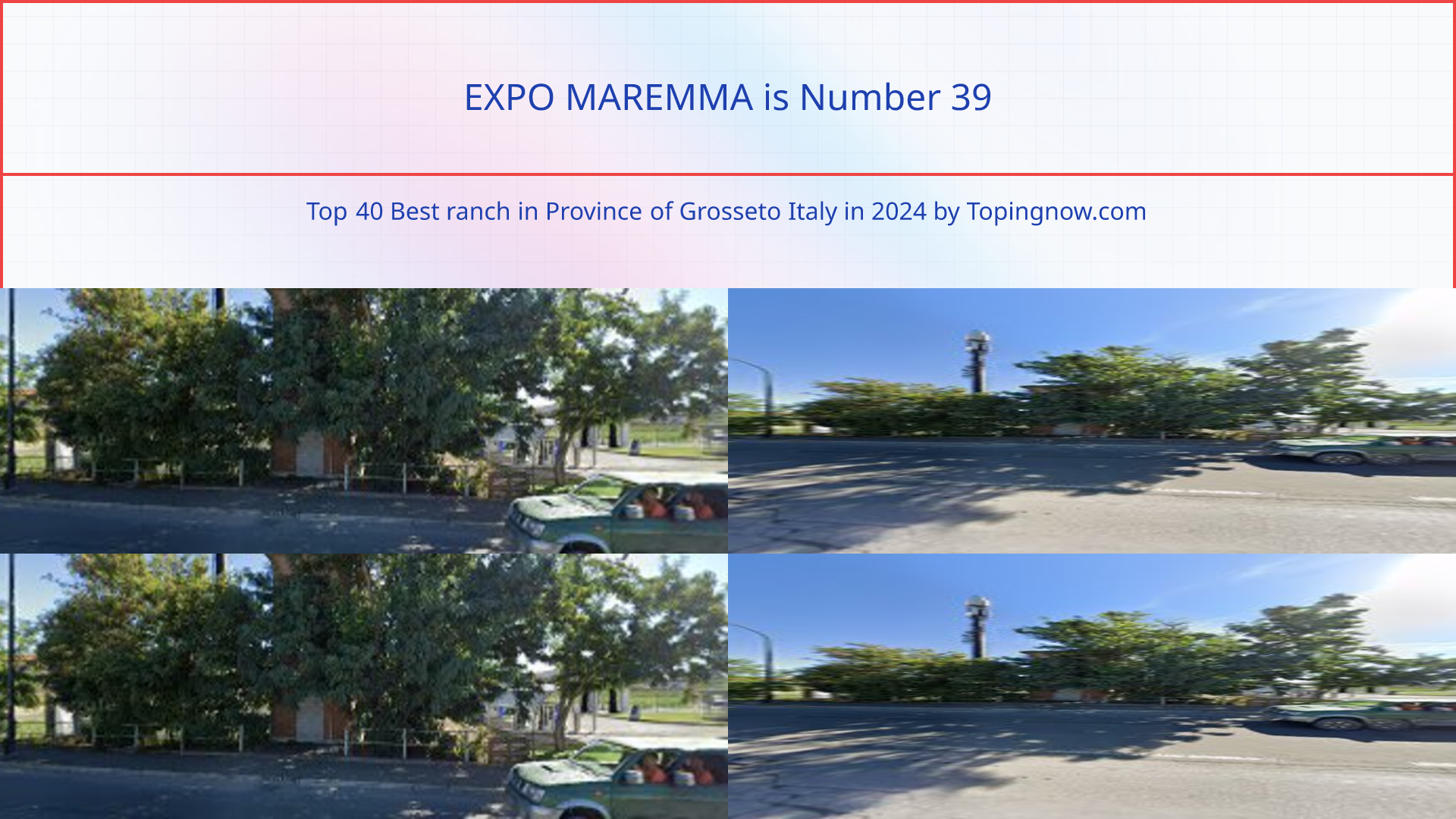 EXPO MAREMMA: Top 40 Best ranch in Province of Grosseto Italy in 2024