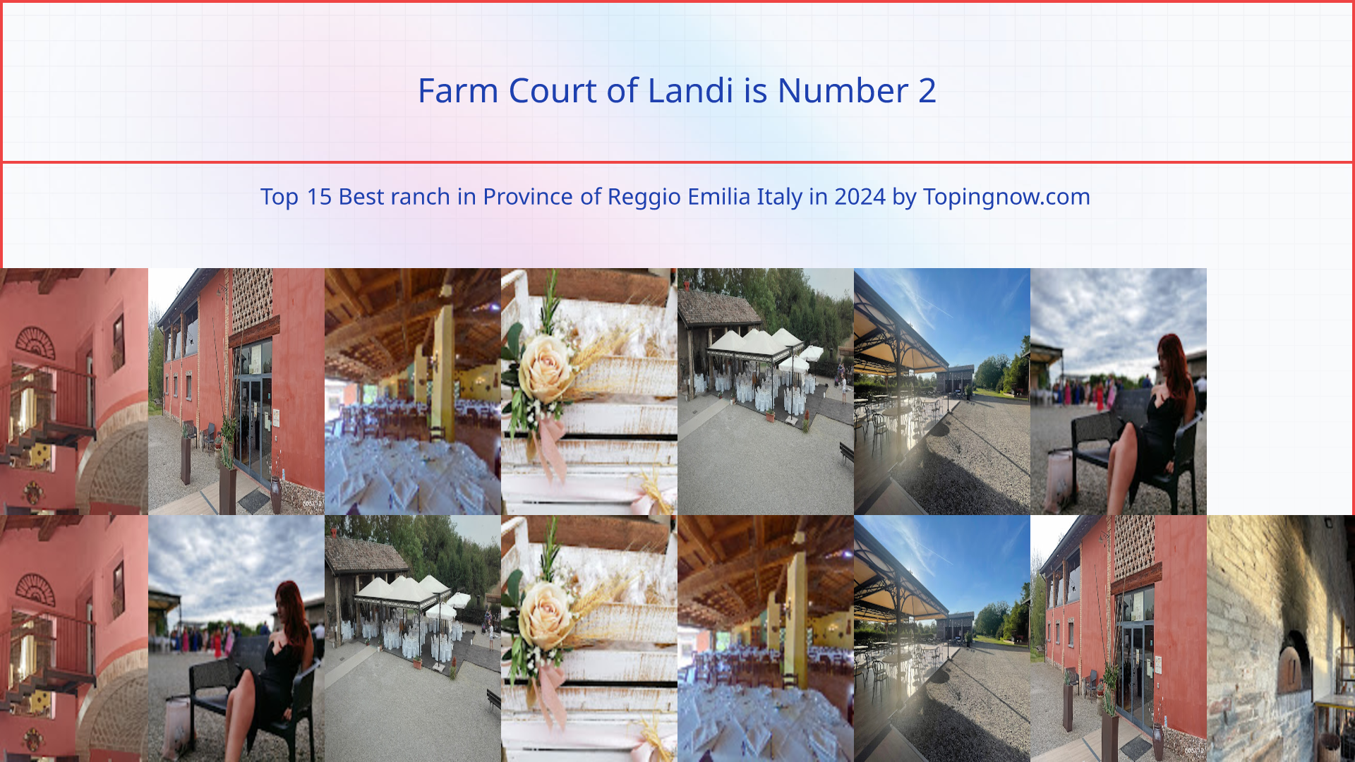 Farm Court of Landi: Top 15 Best ranch in Province of Reggio Emilia Italy in 2025