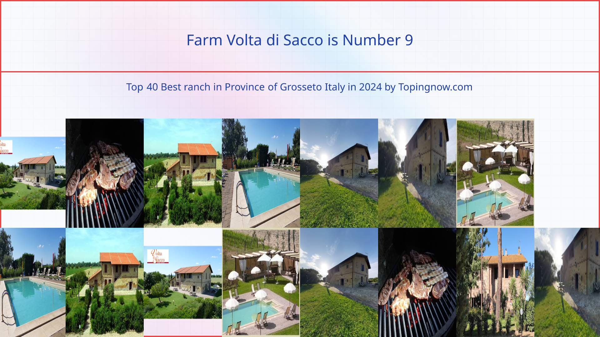 Farm Volta di Sacco: Top 40 Best ranch in Province of Grosseto Italy in 2024