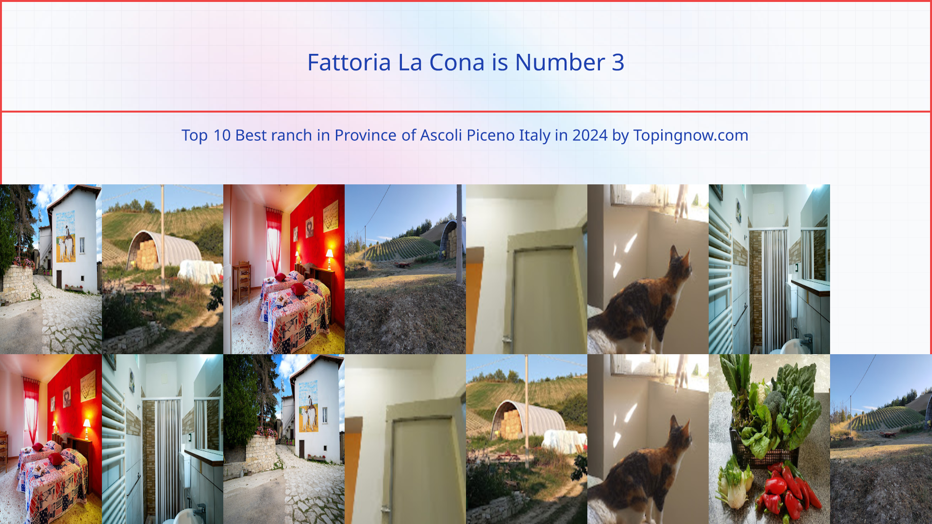 Fattoria La Cona: Top 10 Best ranch in Province of Ascoli Piceno Italy in 2024