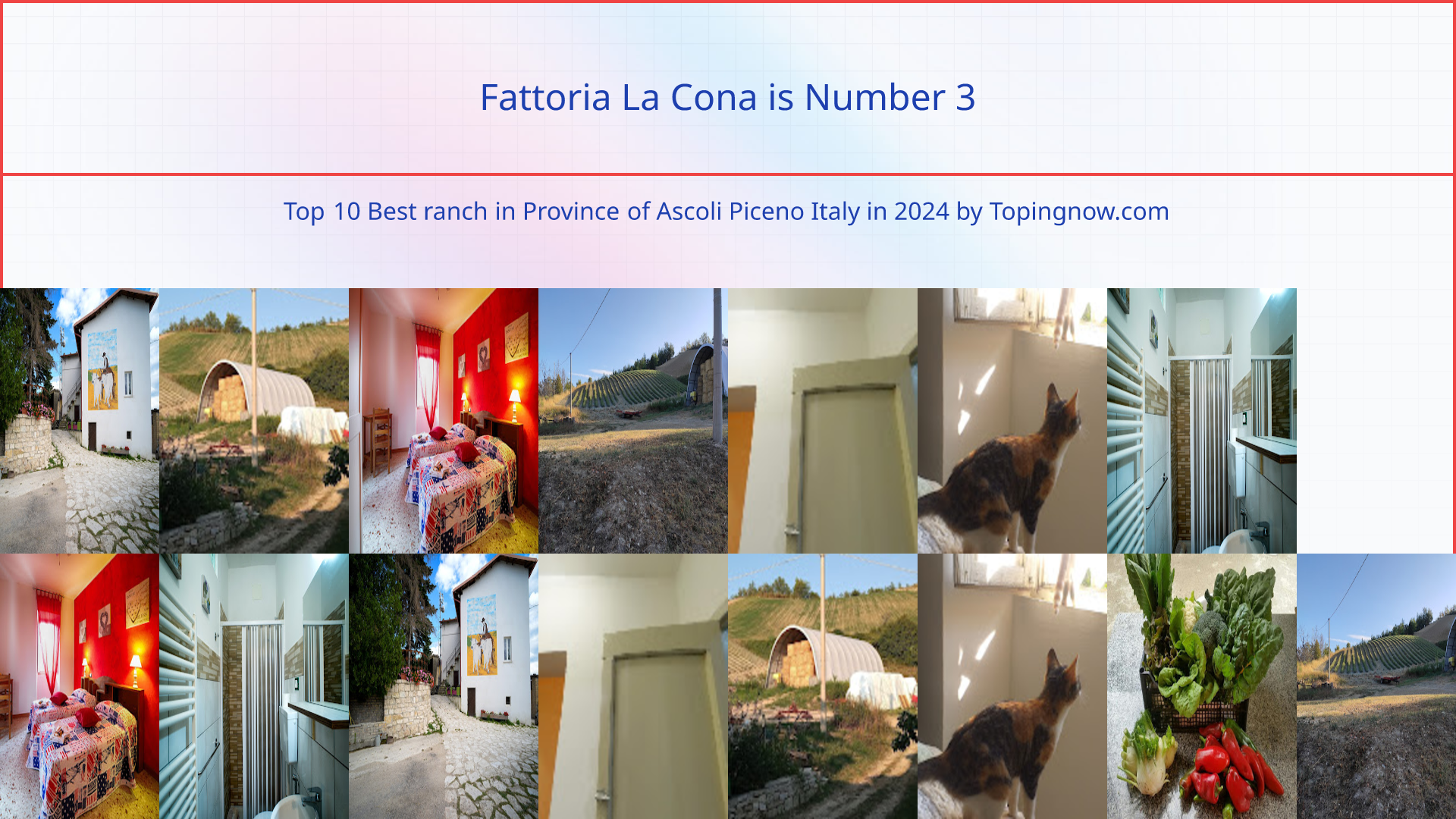 Fattoria La Cona: Top 10 Best ranch in Province of Ascoli Piceno Italy in 2025