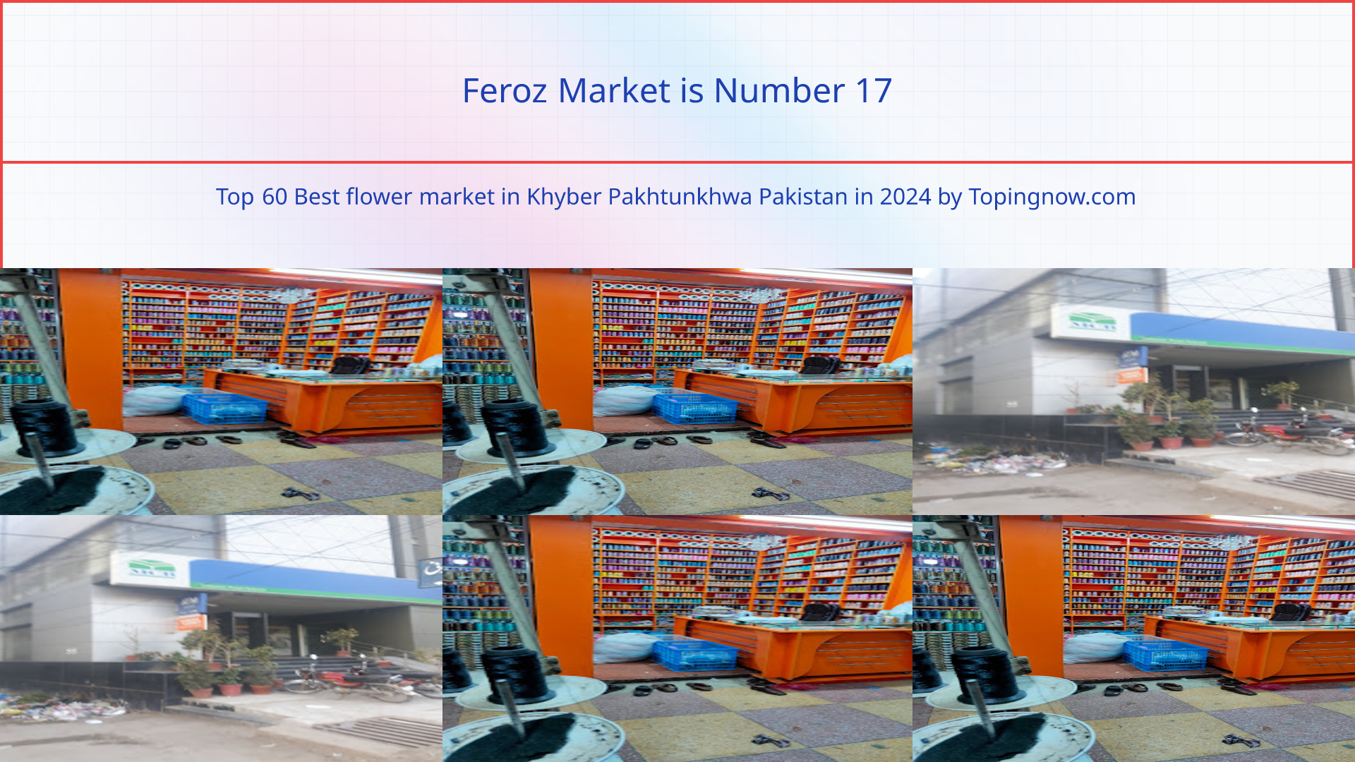 Feroz Market: Top 60 Best flower market in Khyber Pakhtunkhwa Pakistan in 2025