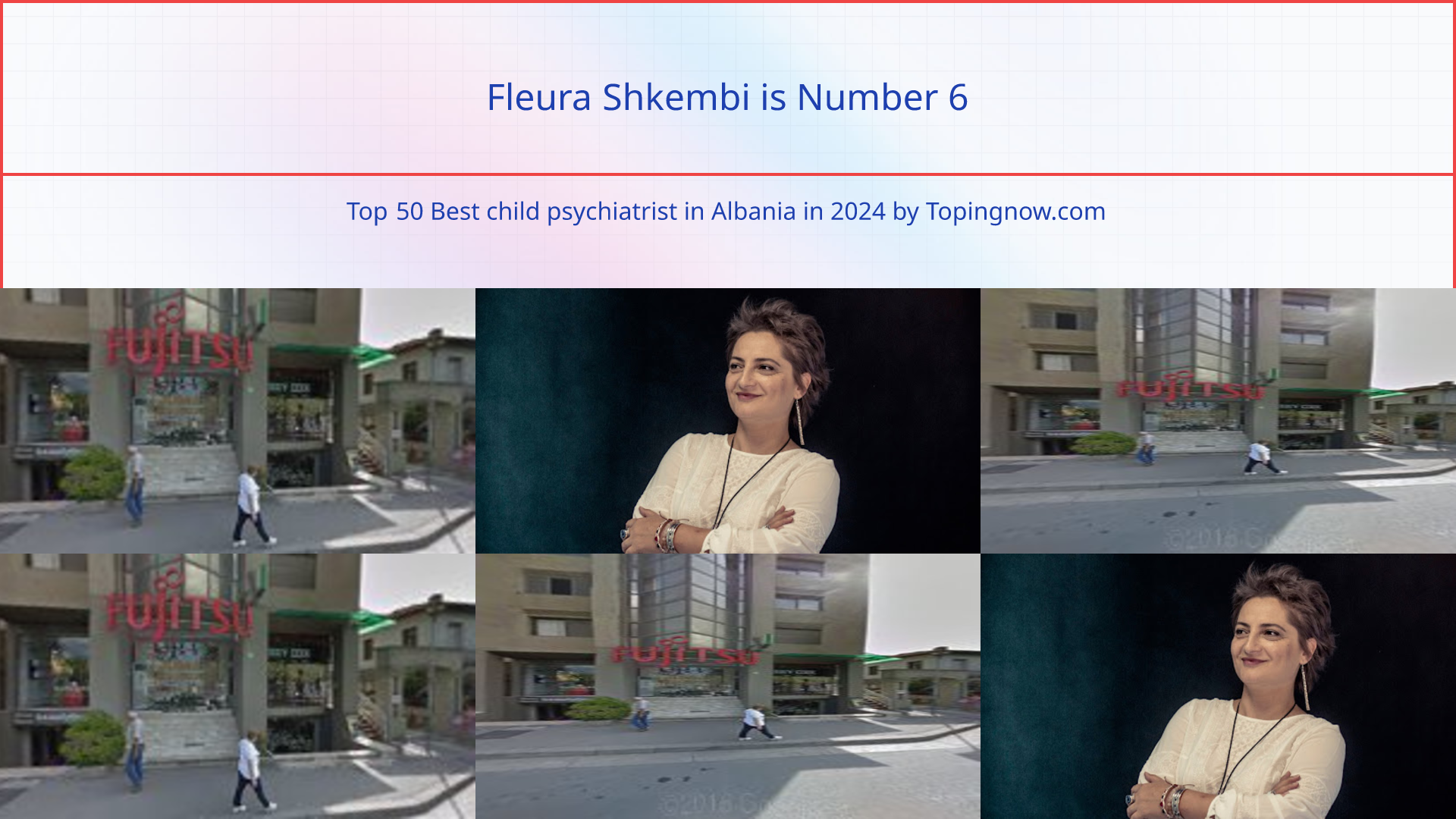 Fleura Shkembi: Top 50 Best child psychiatrist in Albania in 2024