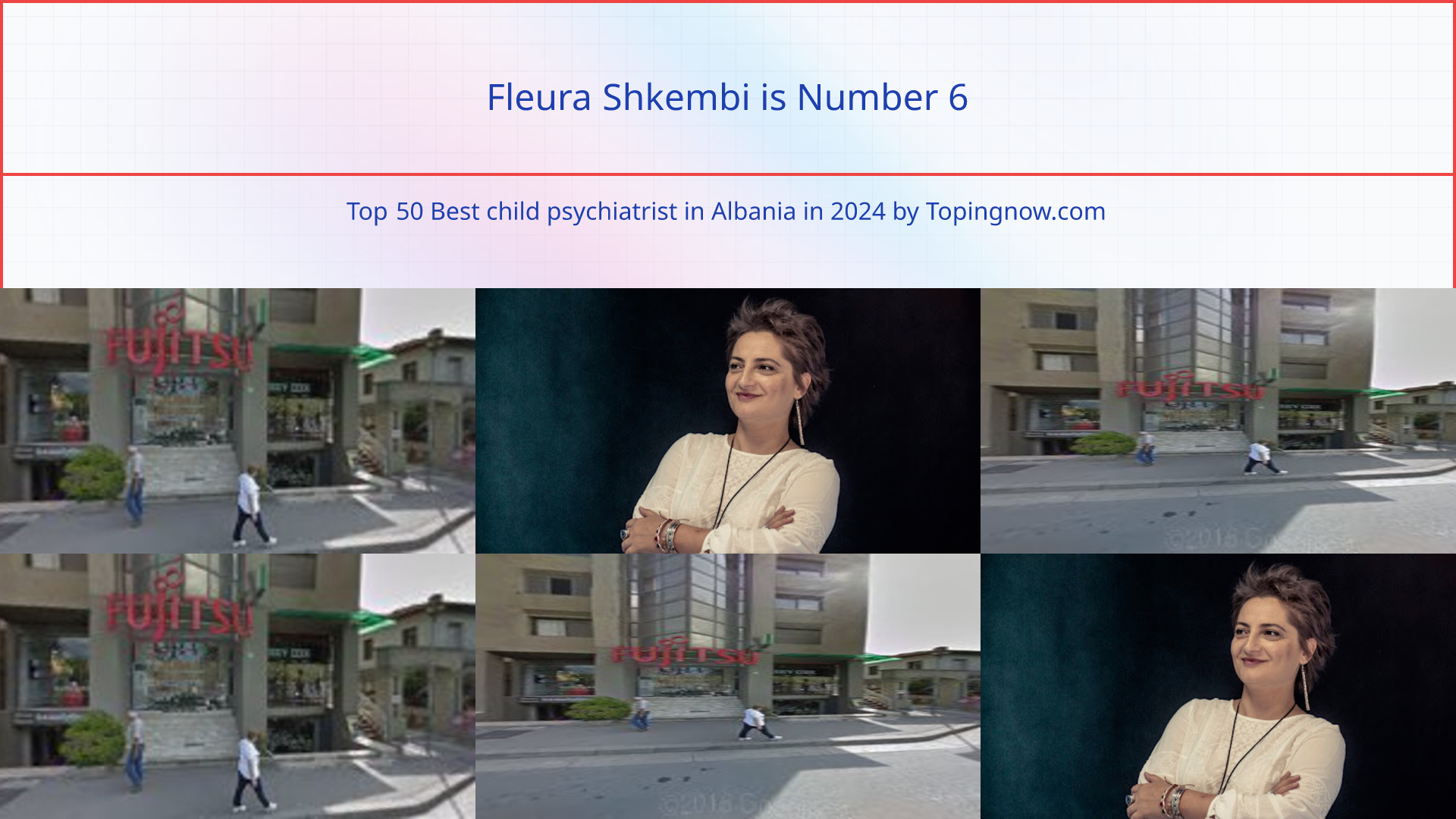 Fleura Shkembi: Top 50 Best child psychiatrist in Albania in 2025