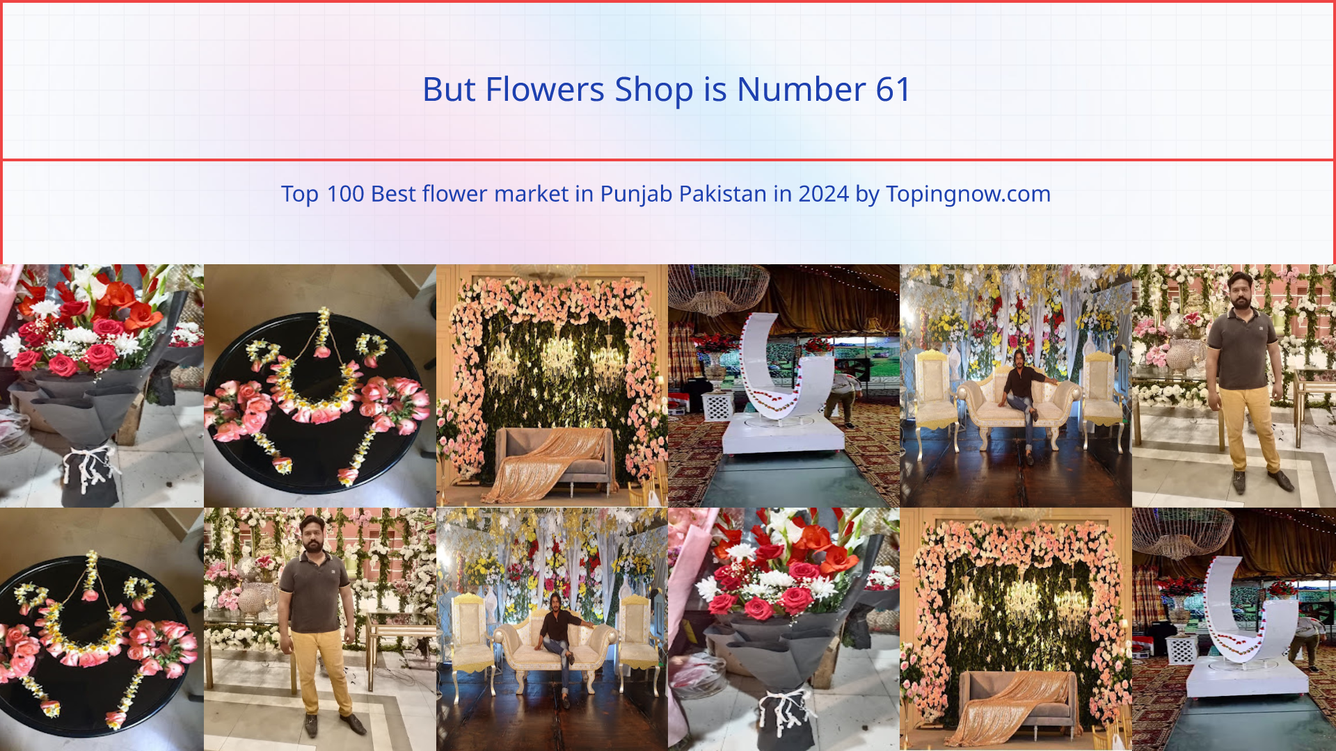 But Flowers Shop: Top 100 Best flower market in Punjab Pakistan in 2024